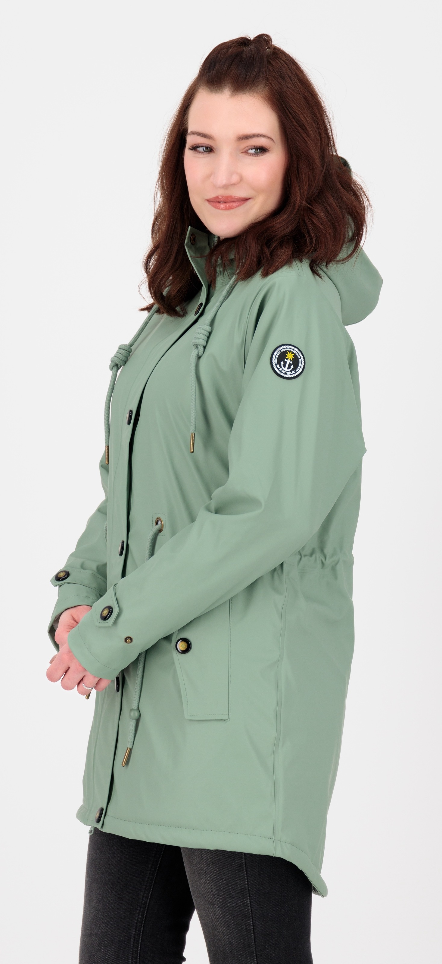 ankerglut Regenmantel »Friesennerz ankergluttraum WMN« auch in Großen Größen erhältlich