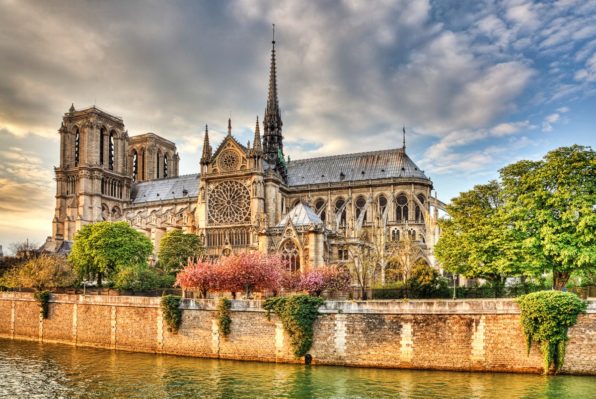 Papermoon Fototapete »Notre Dame de Paris« günstig online kaufen