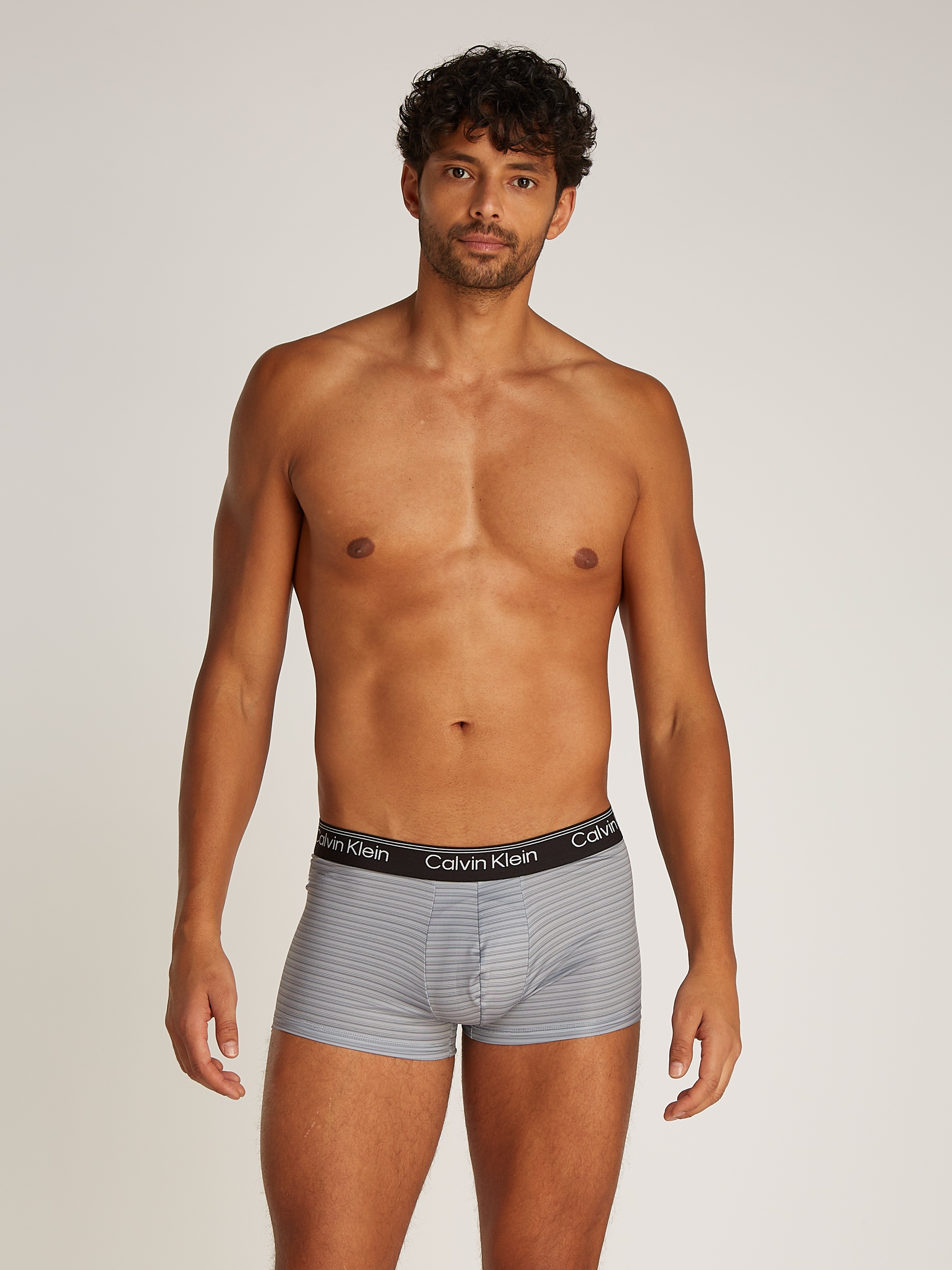 Calvin Klein Underwear Trunk »LOW RISE TRUNK 3PK«, (Packung, 3 St., 3er), mit Logo-Stretchbund