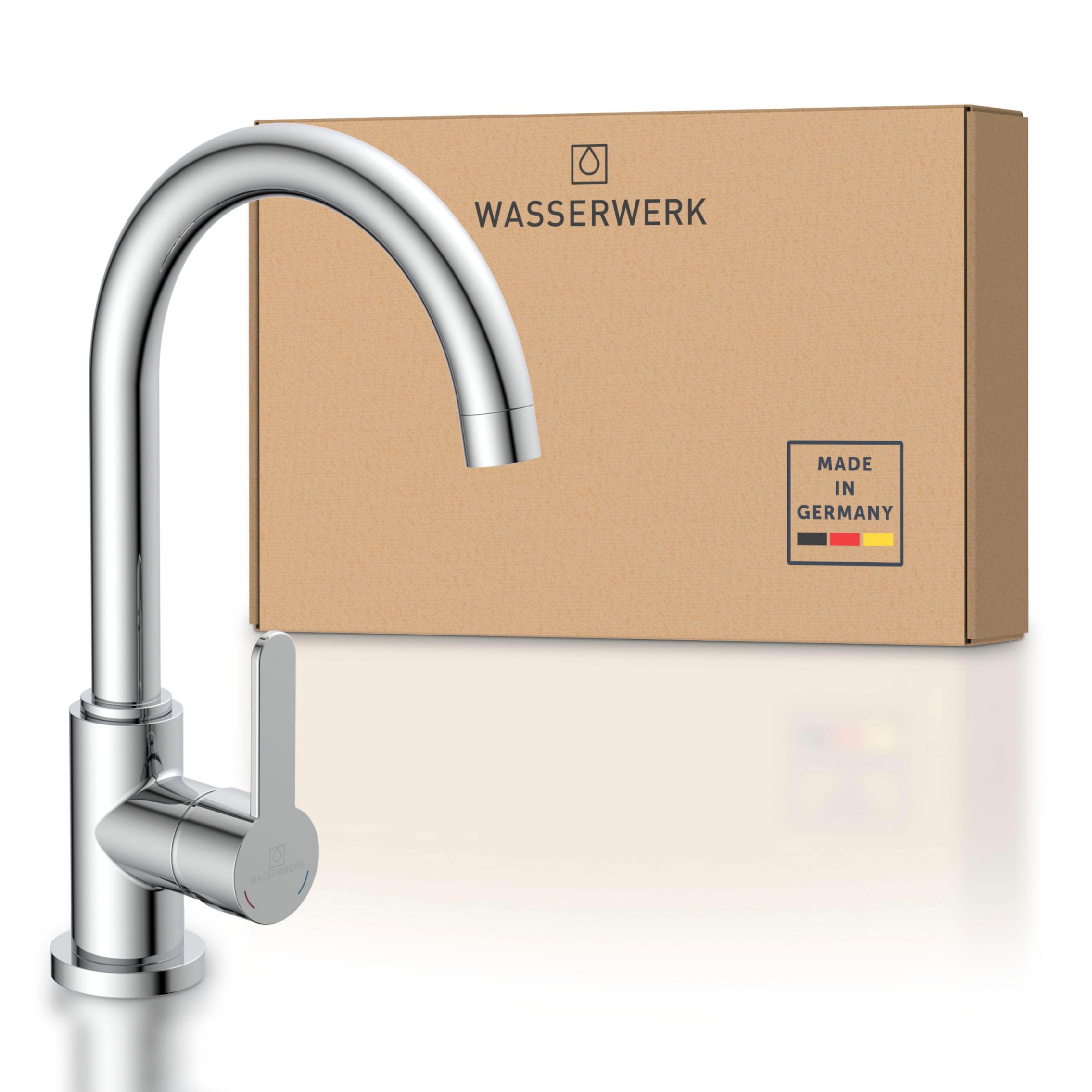 WASSERWERK Spültischarmatur »WK 5, Wasserhahn, Küche, Einhebelmischer«, 360 günstig online kaufen