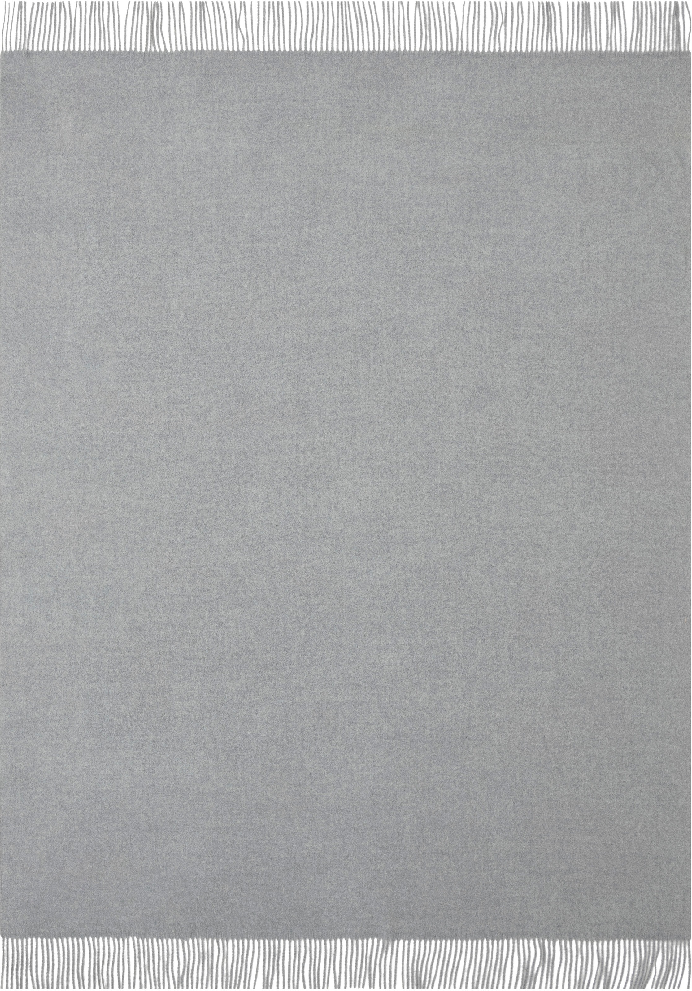 andas Plaid »Jacquard garngefärbt Kuscheldecke anschmiegsam weich Wohndecke«, 130 x 170 cm (Breite x Länge), in zarten Farben, mit Fransen
