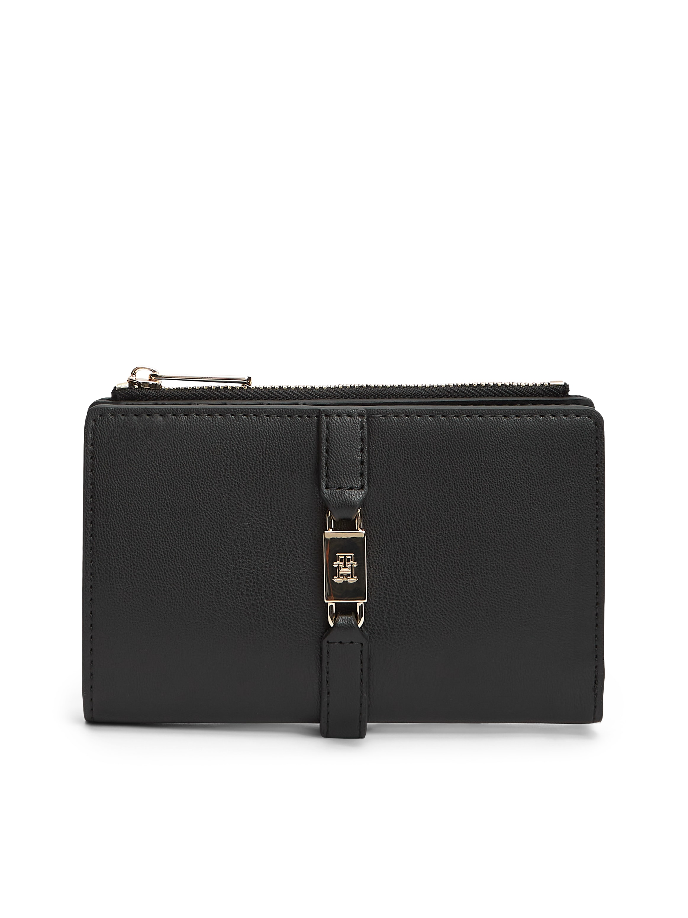 Tommy Hilfiger Geldbörse »TH GLAM BIFOLD WALLET« , Damen Geldbeutel, Portemonnaie mit Zierriegel