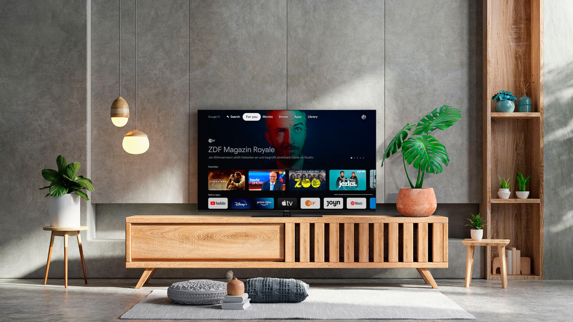 Panasonic LED-Fernseher »TX-55MX700E«, 4K Ultra HD, Google TV