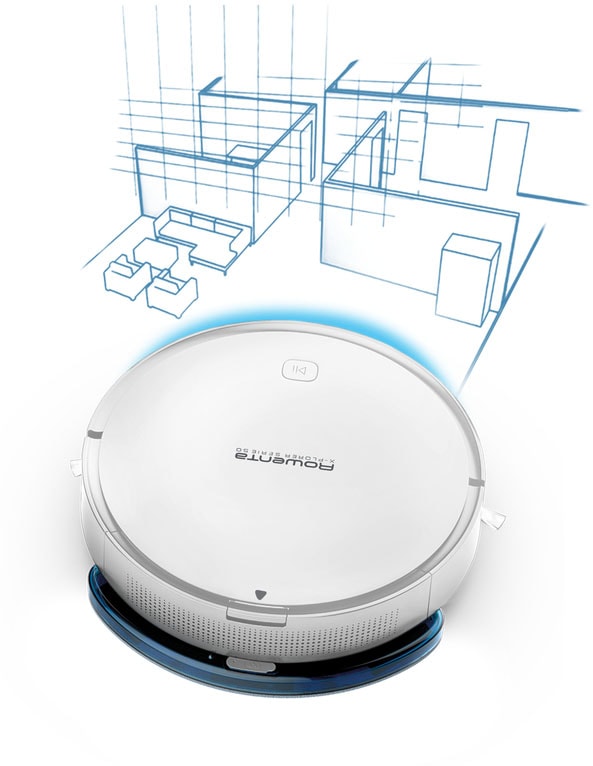 Rowenta Saugroboter »RR7387 X-plorer Serie 50«, 4in1 Reinigung, hochpräzise Navigation, Saug- und Wischfunktion