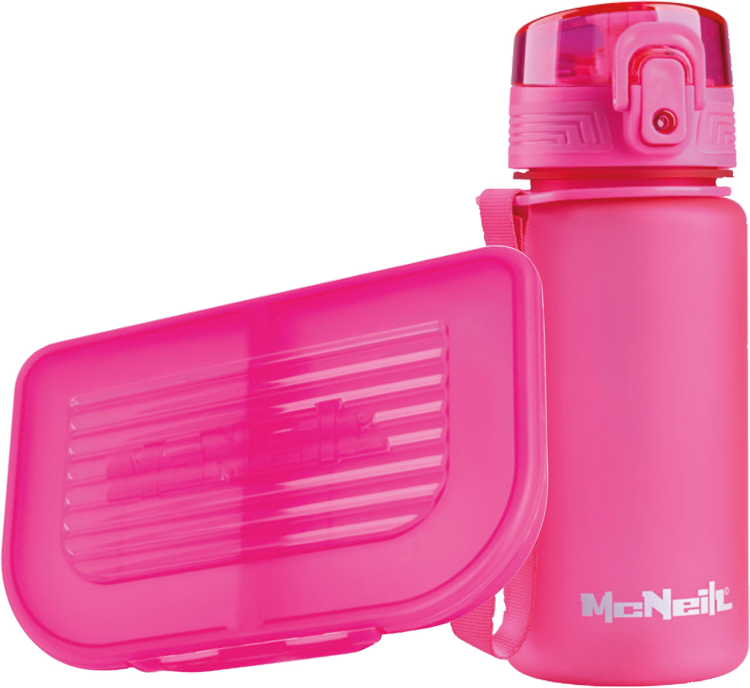 McNeill Schulranzen »Primo, inkl. Etui, Turnbeutel,« Reflektierende Streifen auf den Schultergurten;Retroreflektierende Flächen