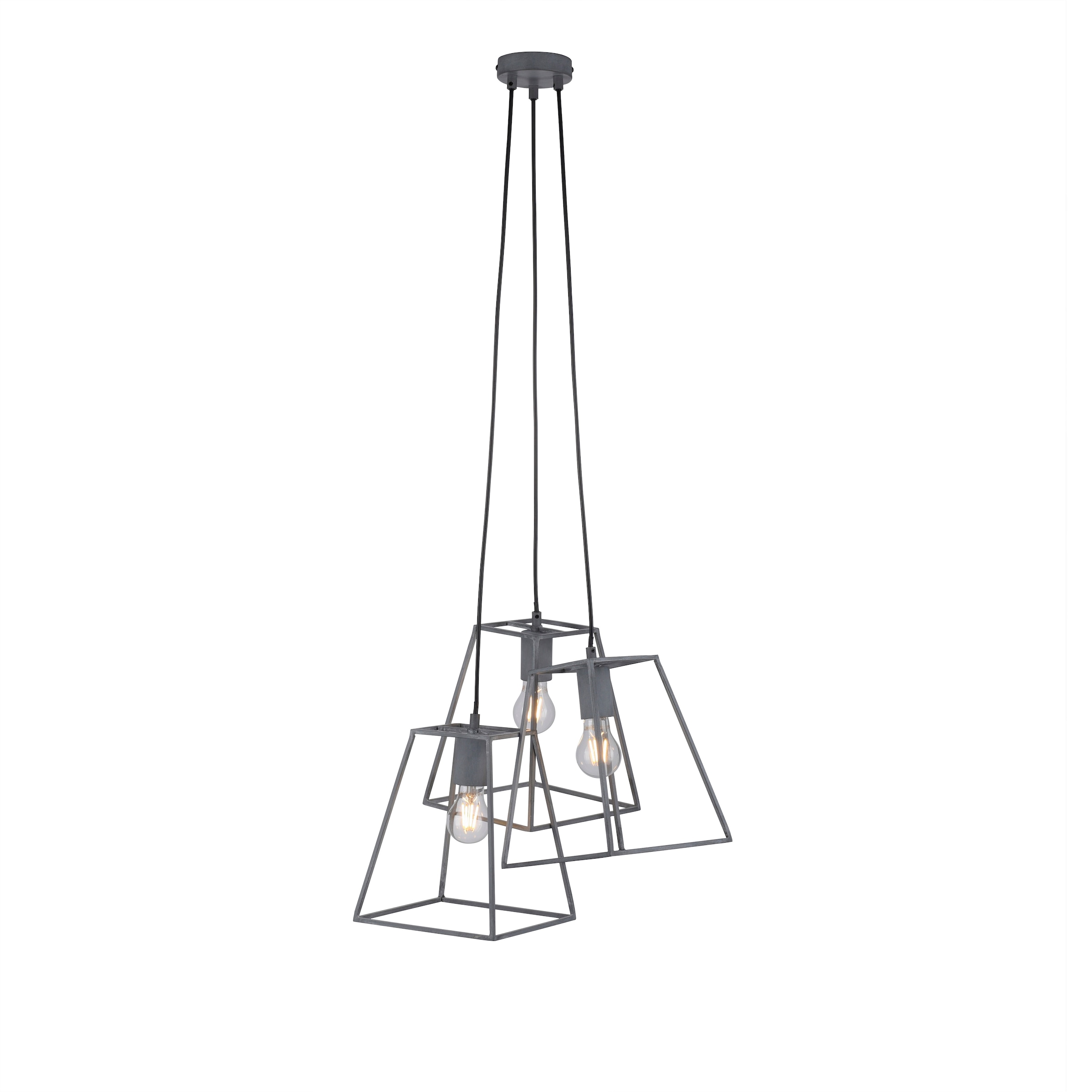 JUST LIGHT Pendelleuchte »PELETTON« E27 1 Stk. ExklusiveE27 günstig online kaufen