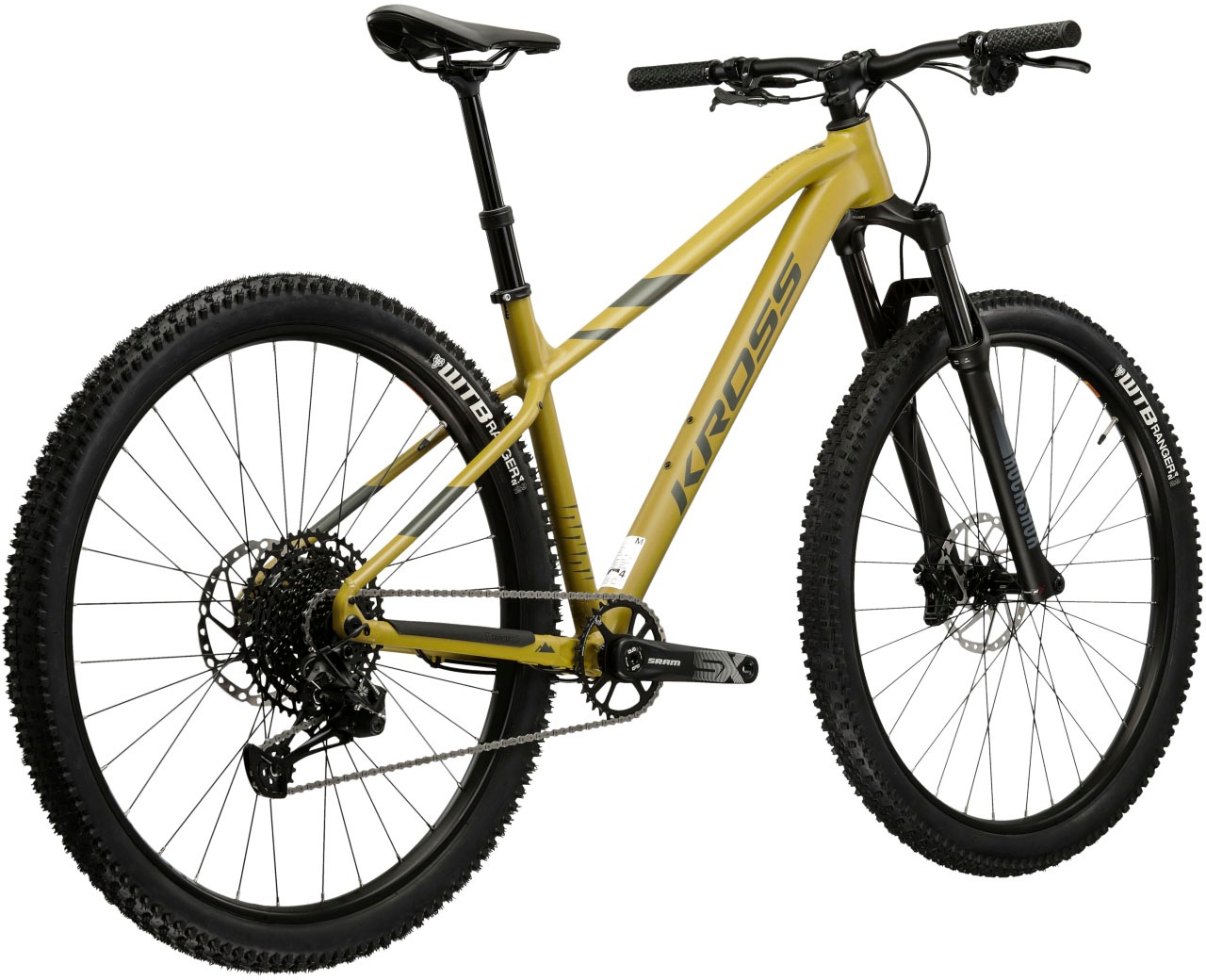 Kross Mountainbike »Hardtail Level 6.0«, 12 Gang, SRAM, NX EAGLE Schaltwerk, Kettenschaltung