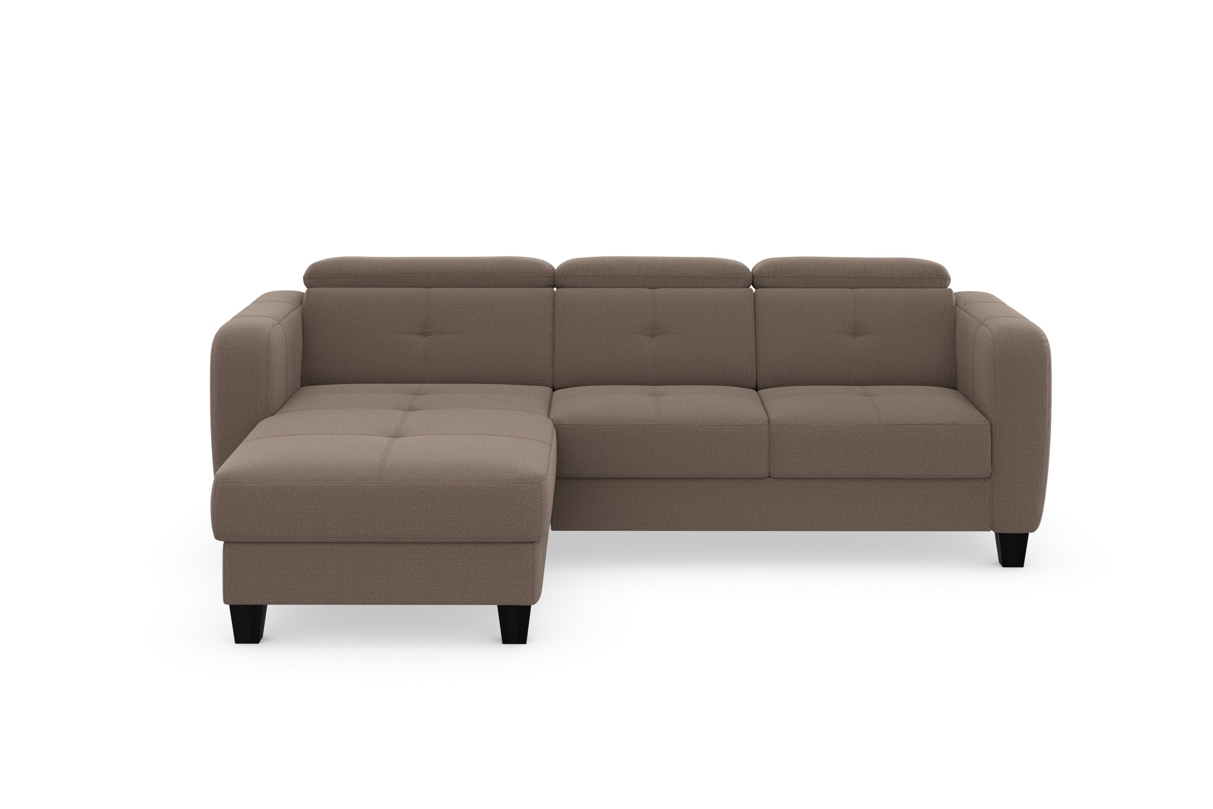 sit&more Ecksofa »Belluci L-Form«, inklusive Federkern, wahlweise mit Bettf günstig online kaufen