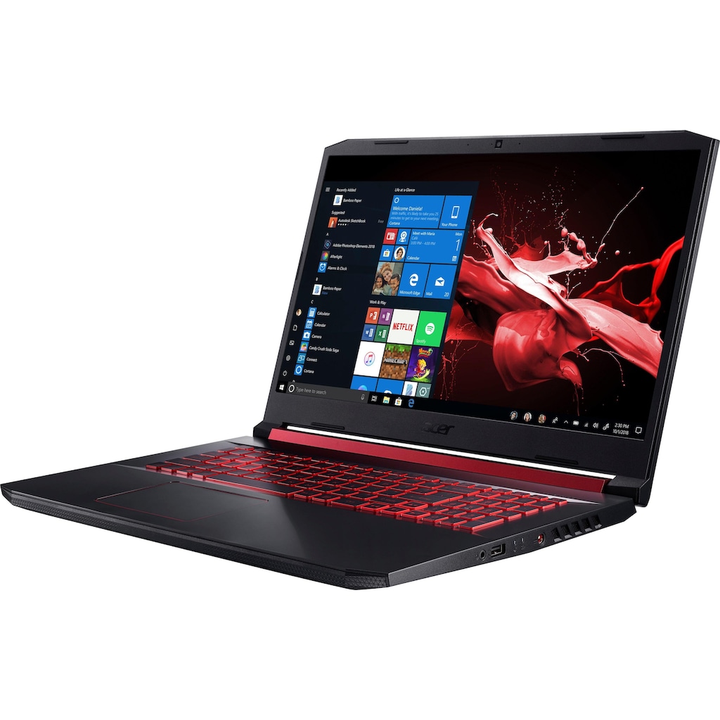 Acer Notebook »Nitro 5 AN517-51-532F«, 43,94 cm, / 17,3 Zoll, Intel, Core i5, GeForce GTX 1650, 512 GB SSD