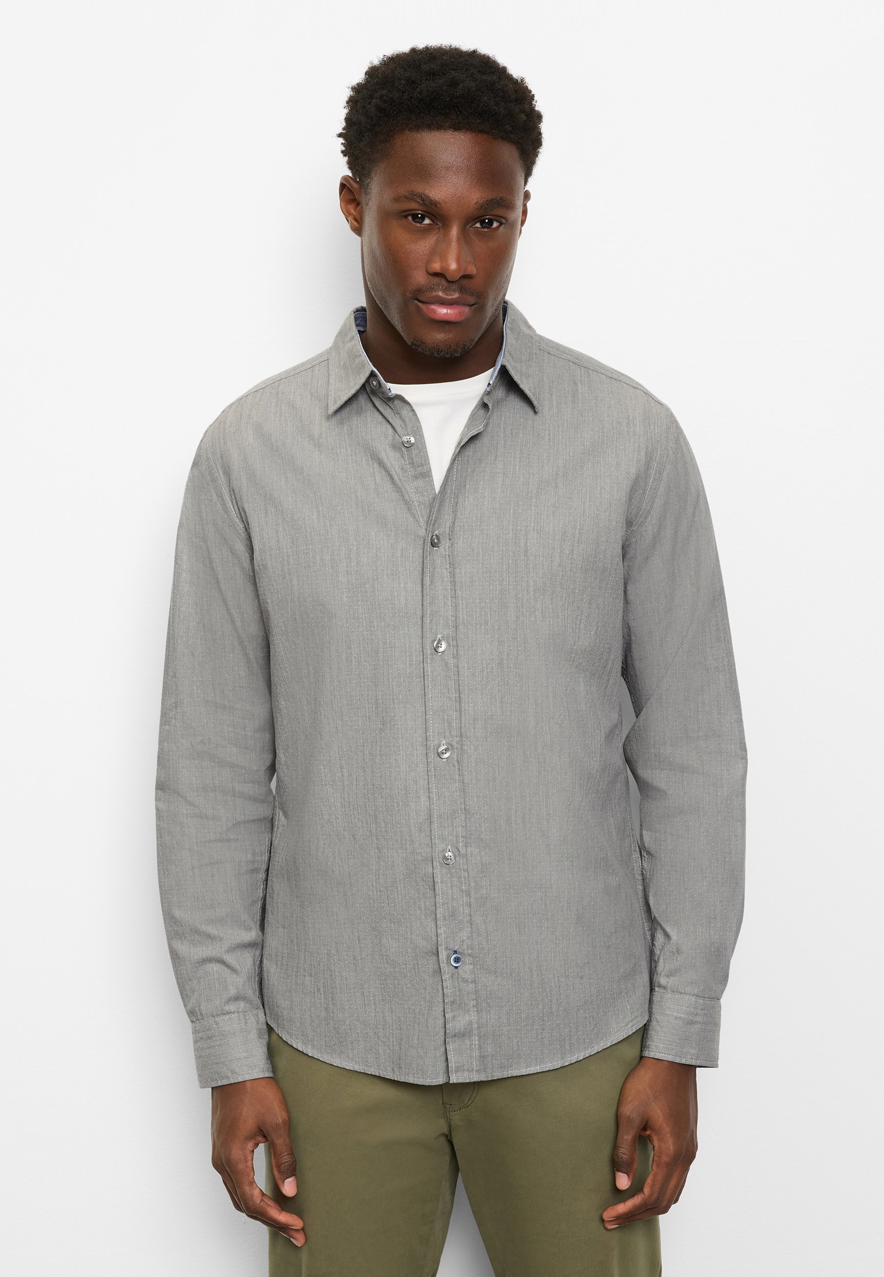 OLYMP Langarmhemd »OLYMP Casual, regular fit, Kent«