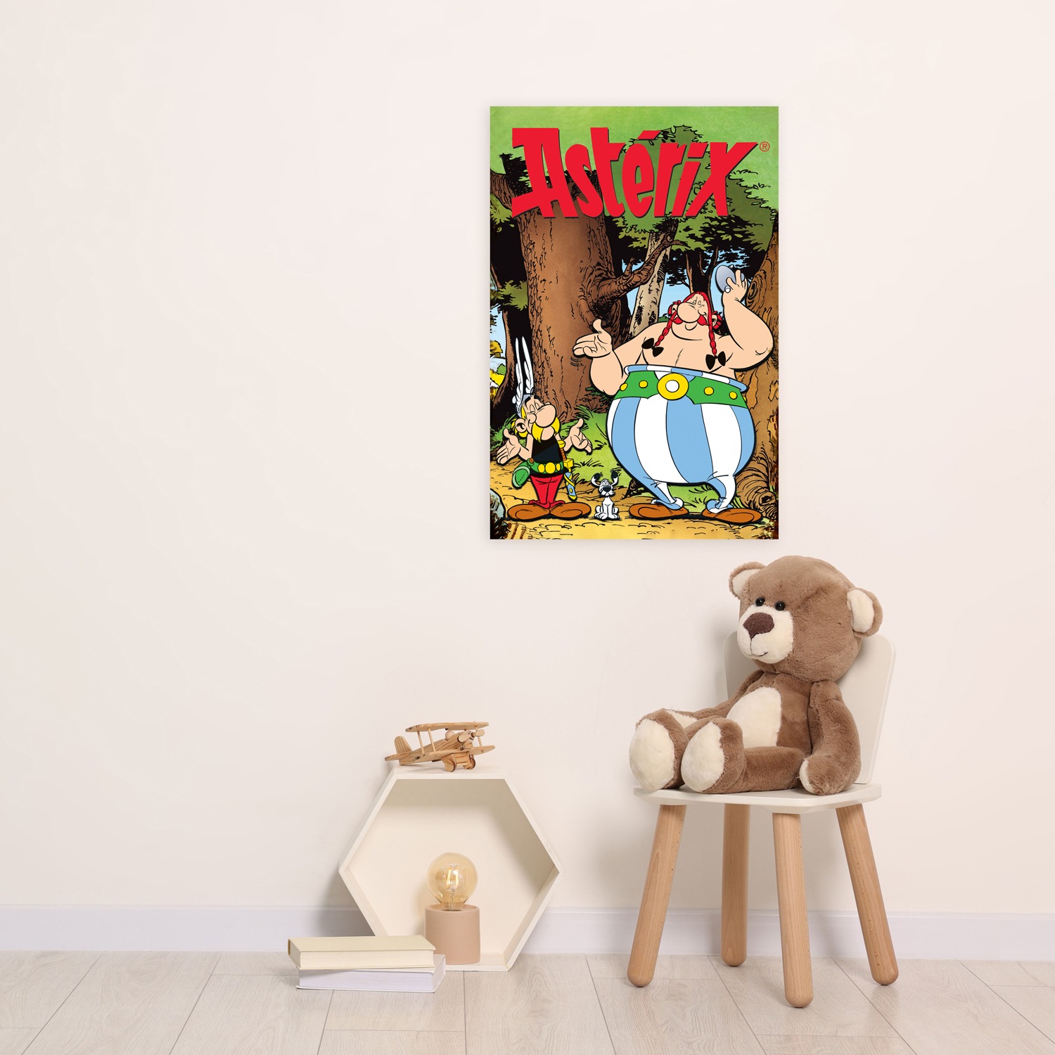 LuckyLinde Leinwandbild »Asterix, Obelix und Idefix III«, Cartoon-Comic-Fan günstig online kaufen