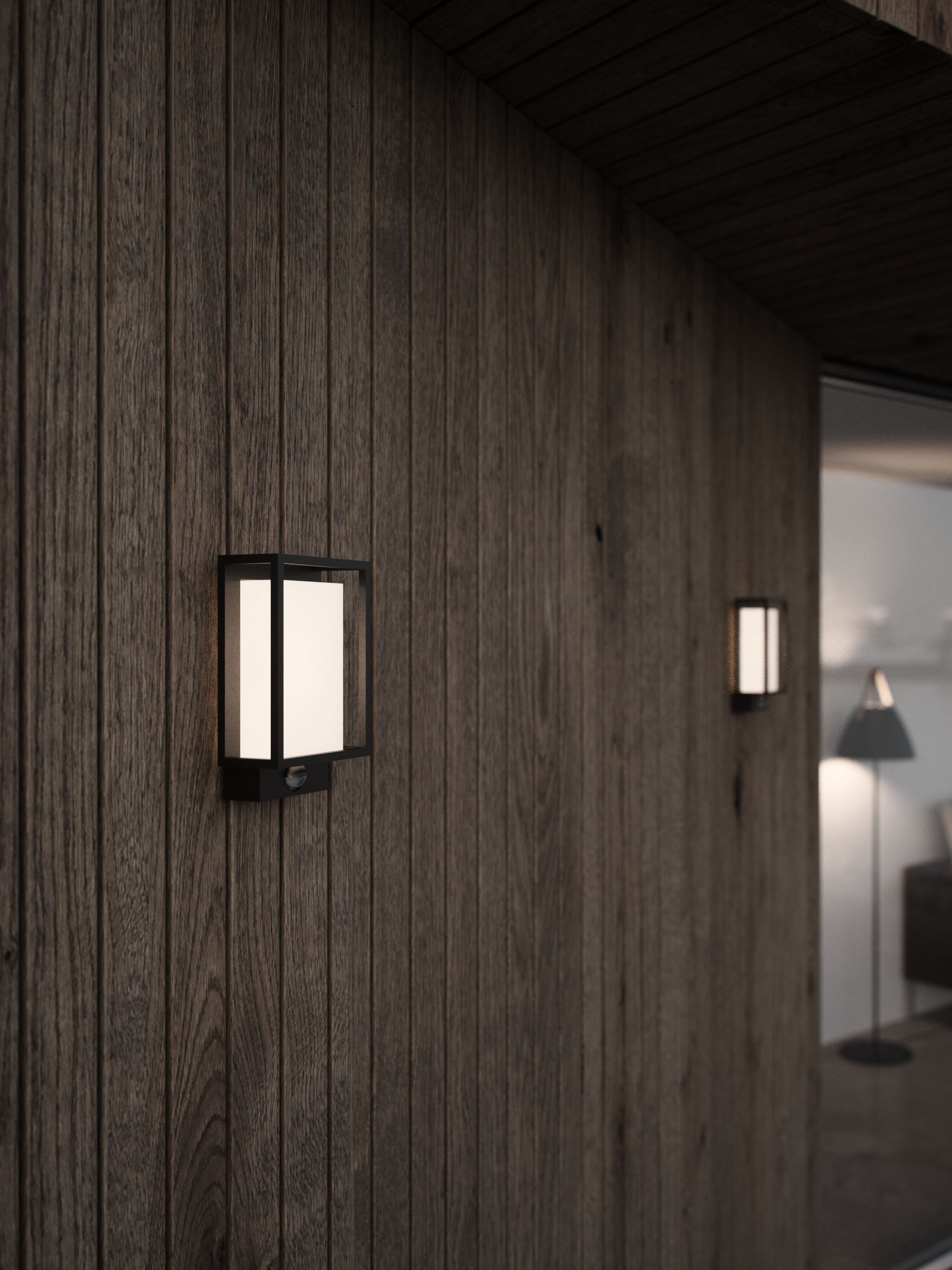 Nordlux LED Wandleuchte »NESTOR«, Innen und Außen Leuchte, 5 Jahre Garantie auf die LED