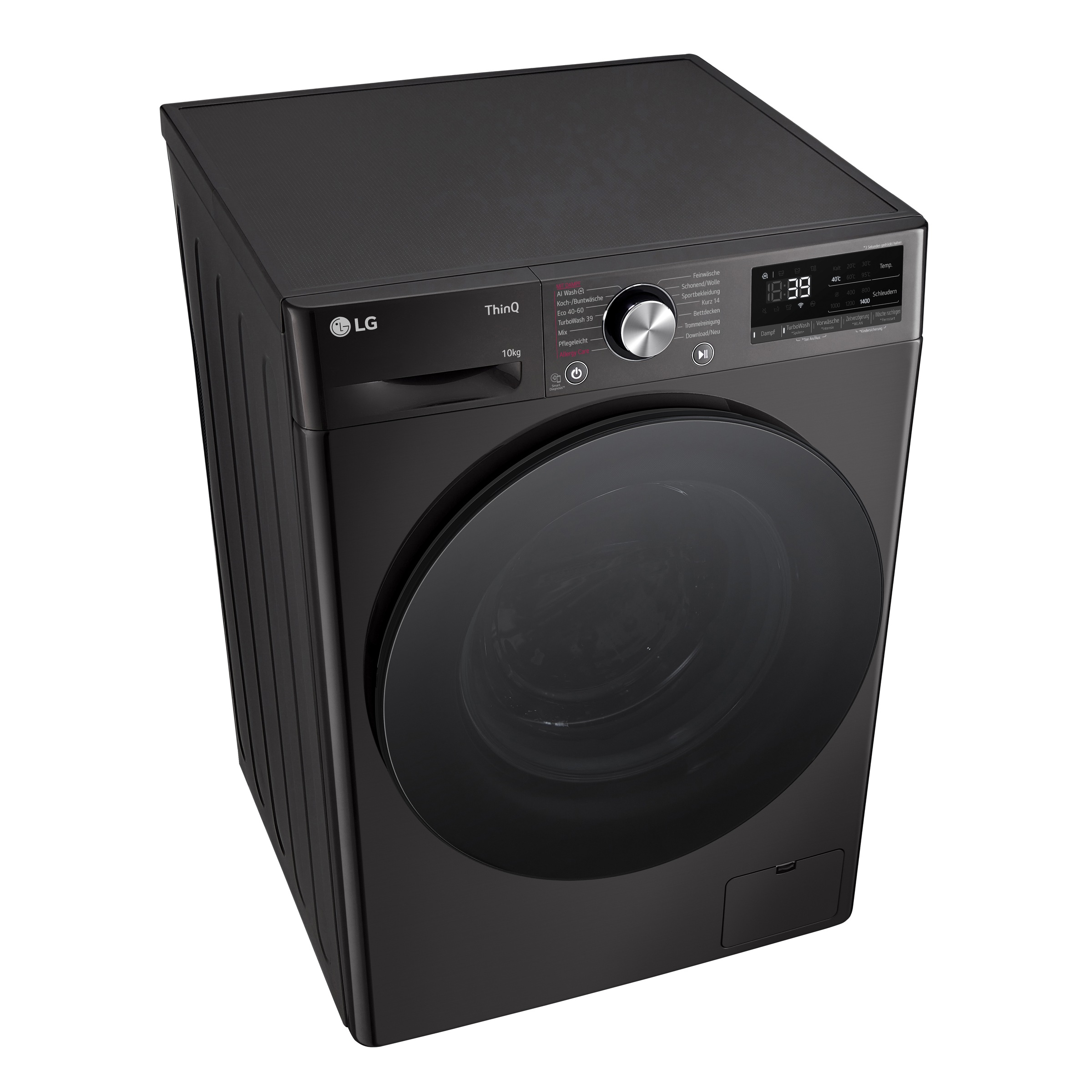LG Waschmaschine »F4WR700YB«, 10 kg, 1400 U/min, AI Wash, ThinQ App inkl. Programm-Download