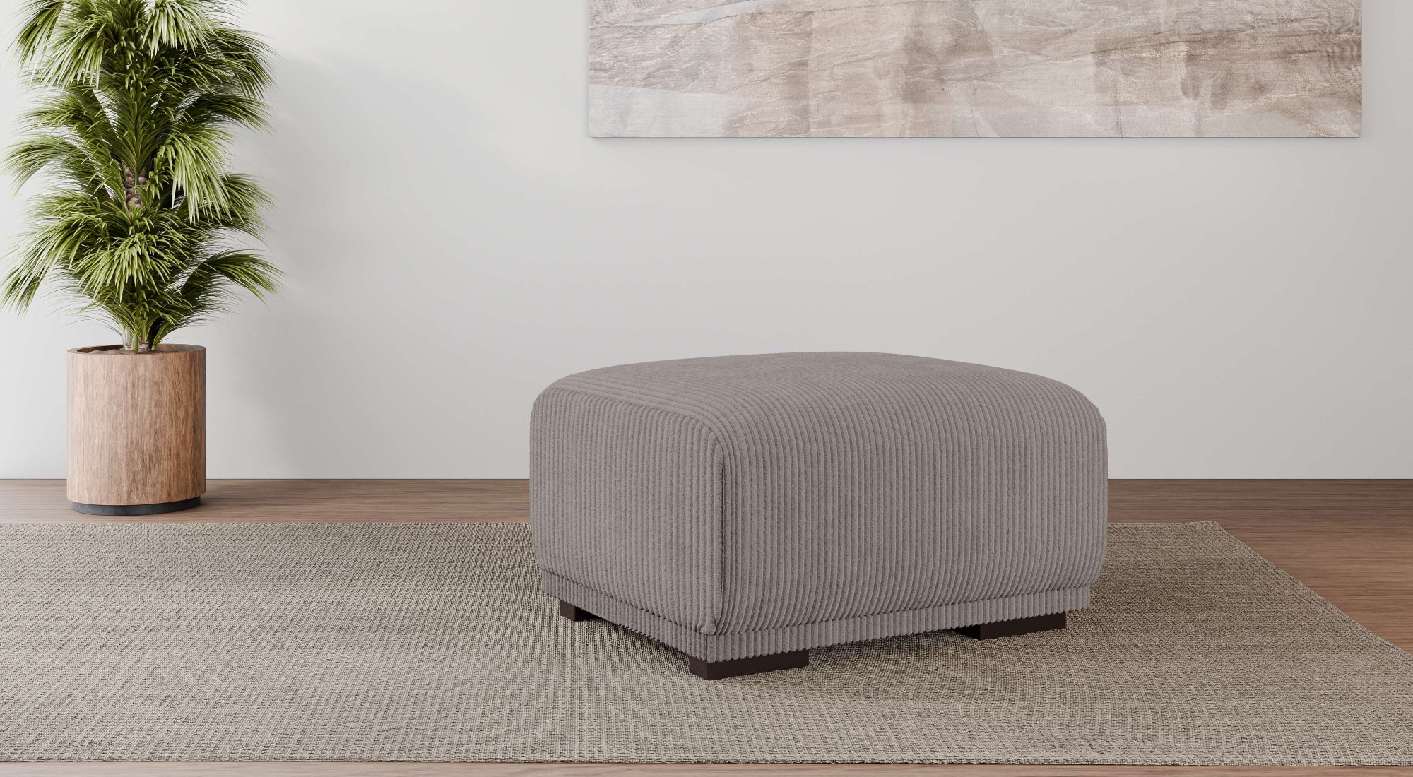 Home affaire Polsterhocker »BORNHOLM, kleiner Hocker passend zur Serie, Maß günstig online kaufen