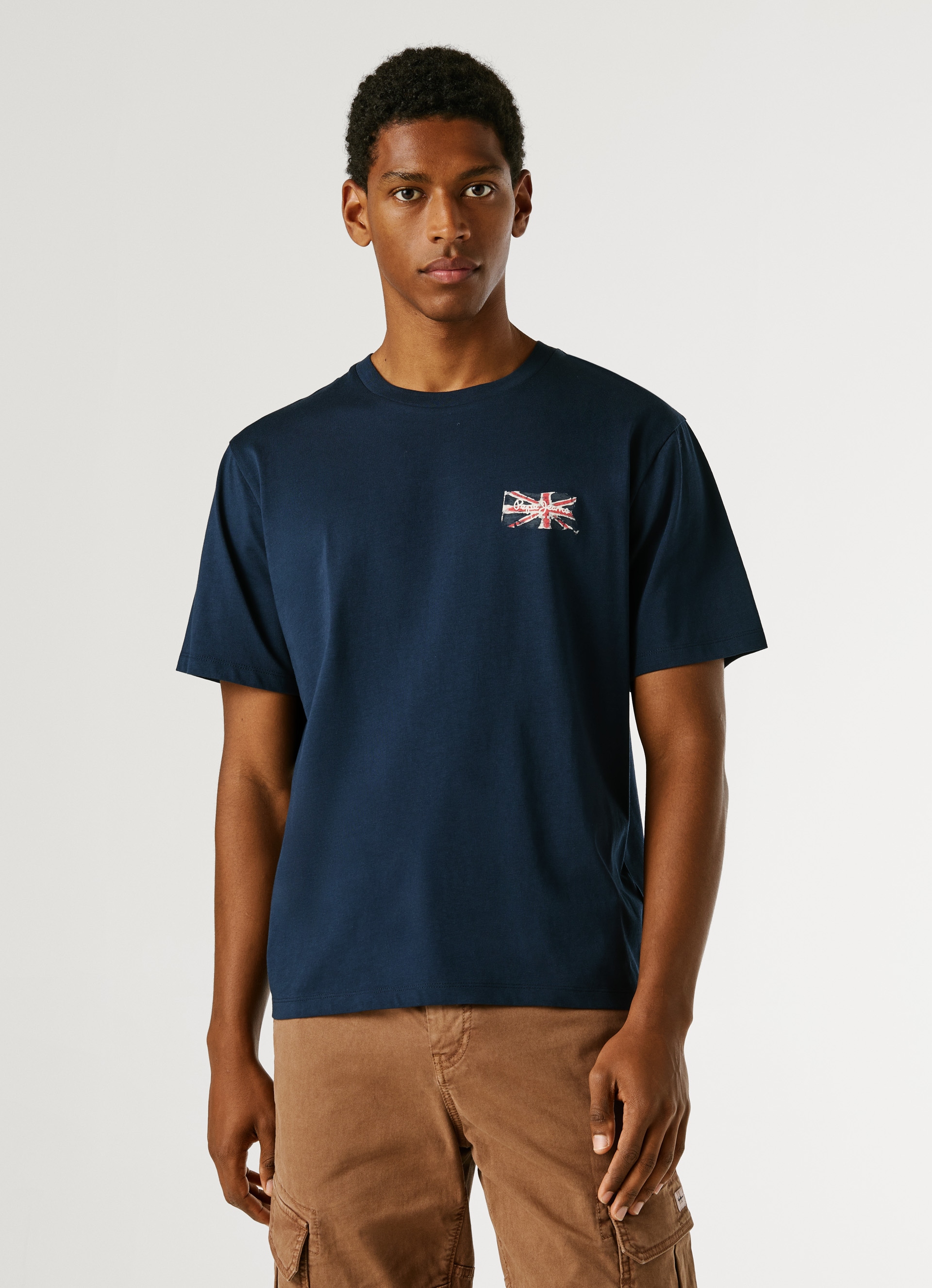 Pepe Jeans Langarmshirt »EGGO LONG N« aus reiner Baumwolle, Rundhals