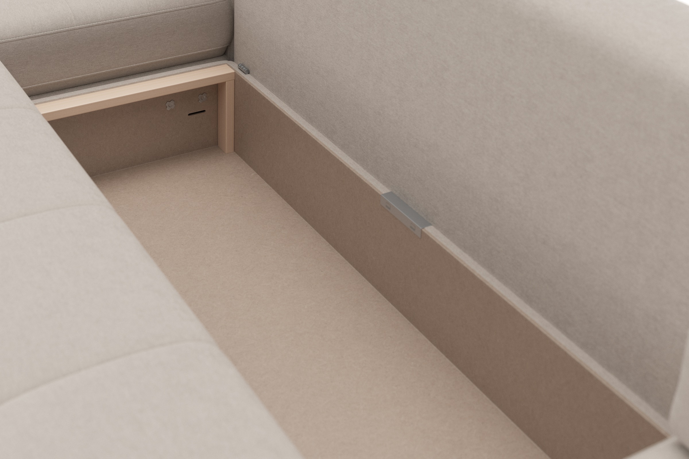sit&more Wohnlandschaft »Latigo U-Form«, mit Recamiere, wahlweise mit Bettfunktion und Bettkasten