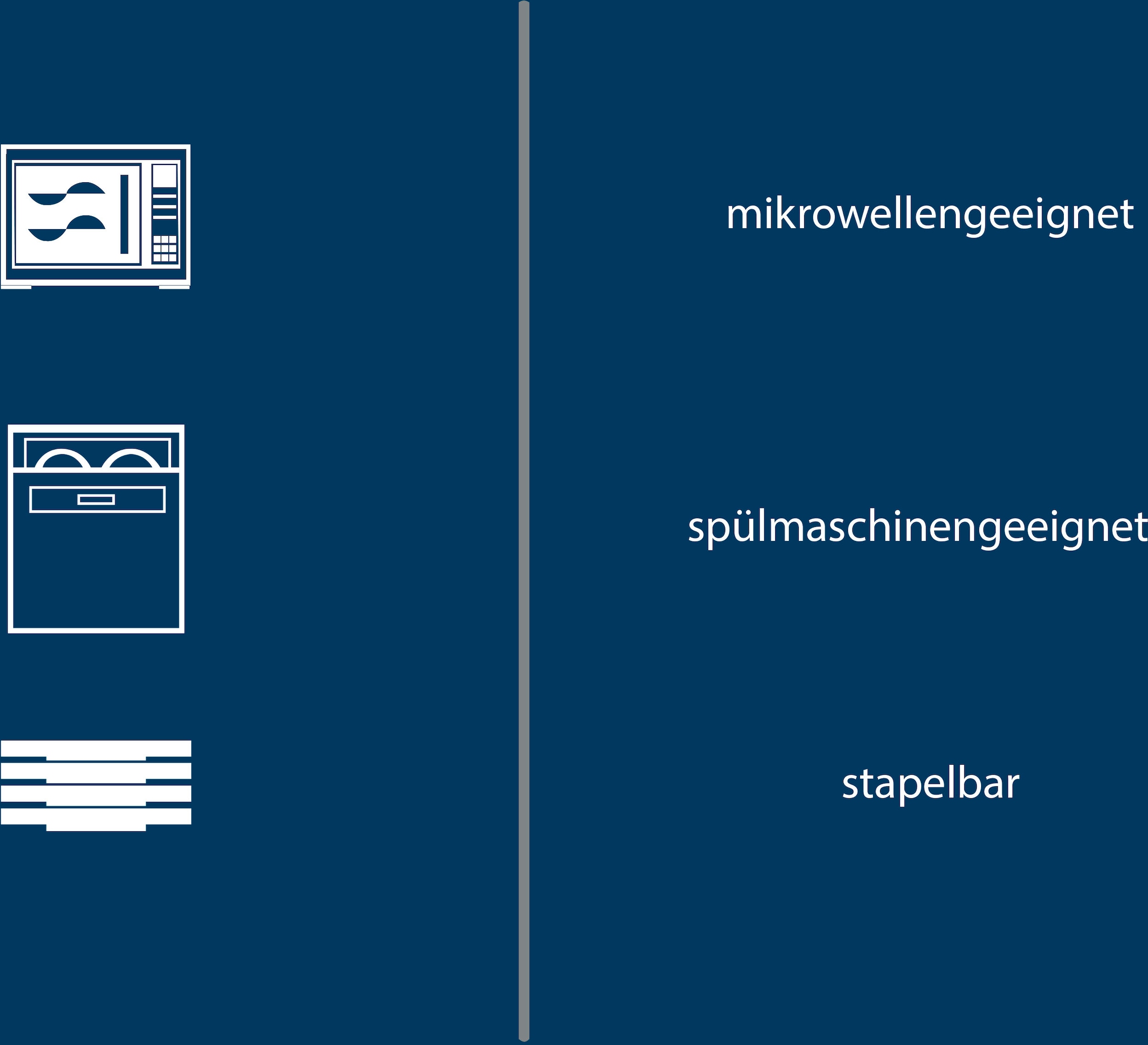 andas Müslischale »modernes Schüssel-Set Nydala, Geschirr-Set, Bowl«, 6 tlg., aus Steinzeug, hohe Haltbarkeit, spülmaschinengeeignet & mikrowellengeeignet