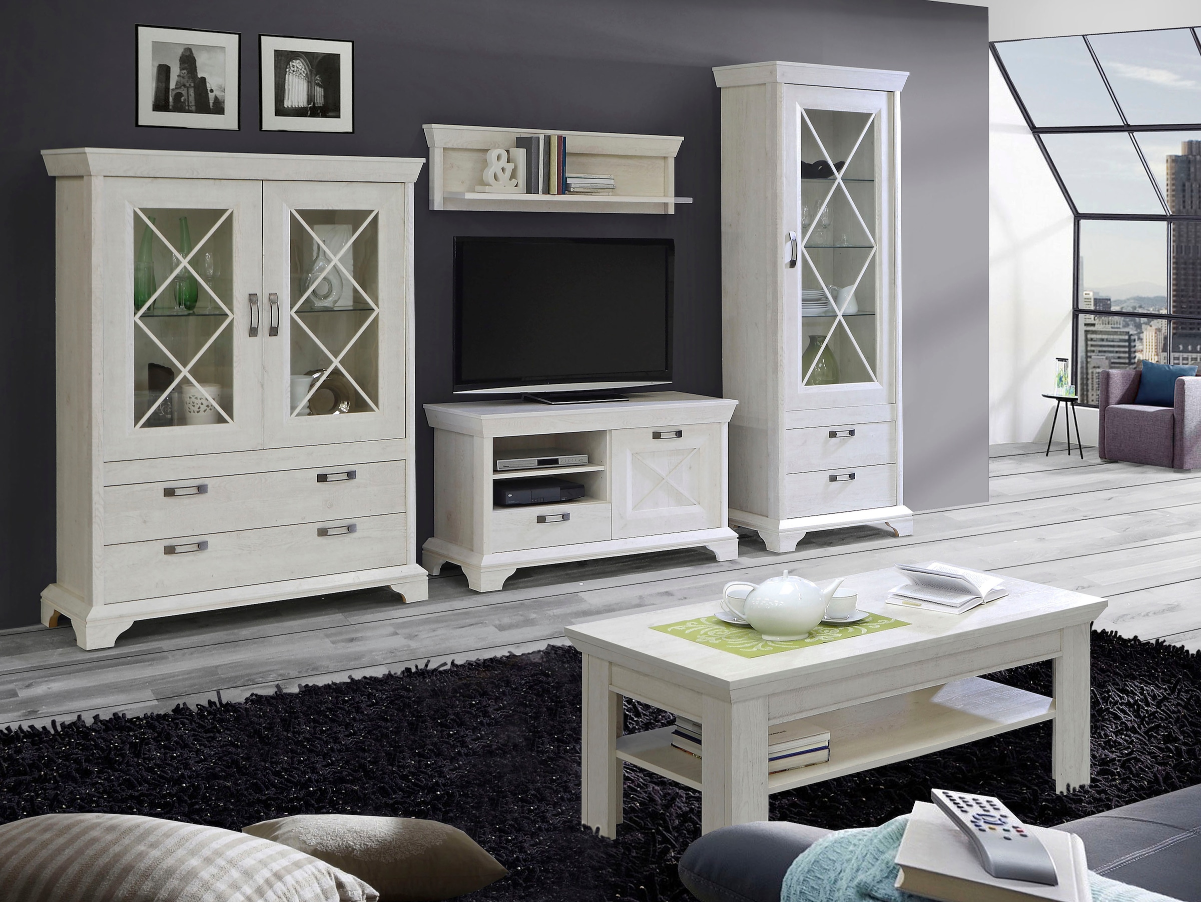 FORTE Lowboard »KashmirTV-Board, TV-Schrank«, Breite 122 cm