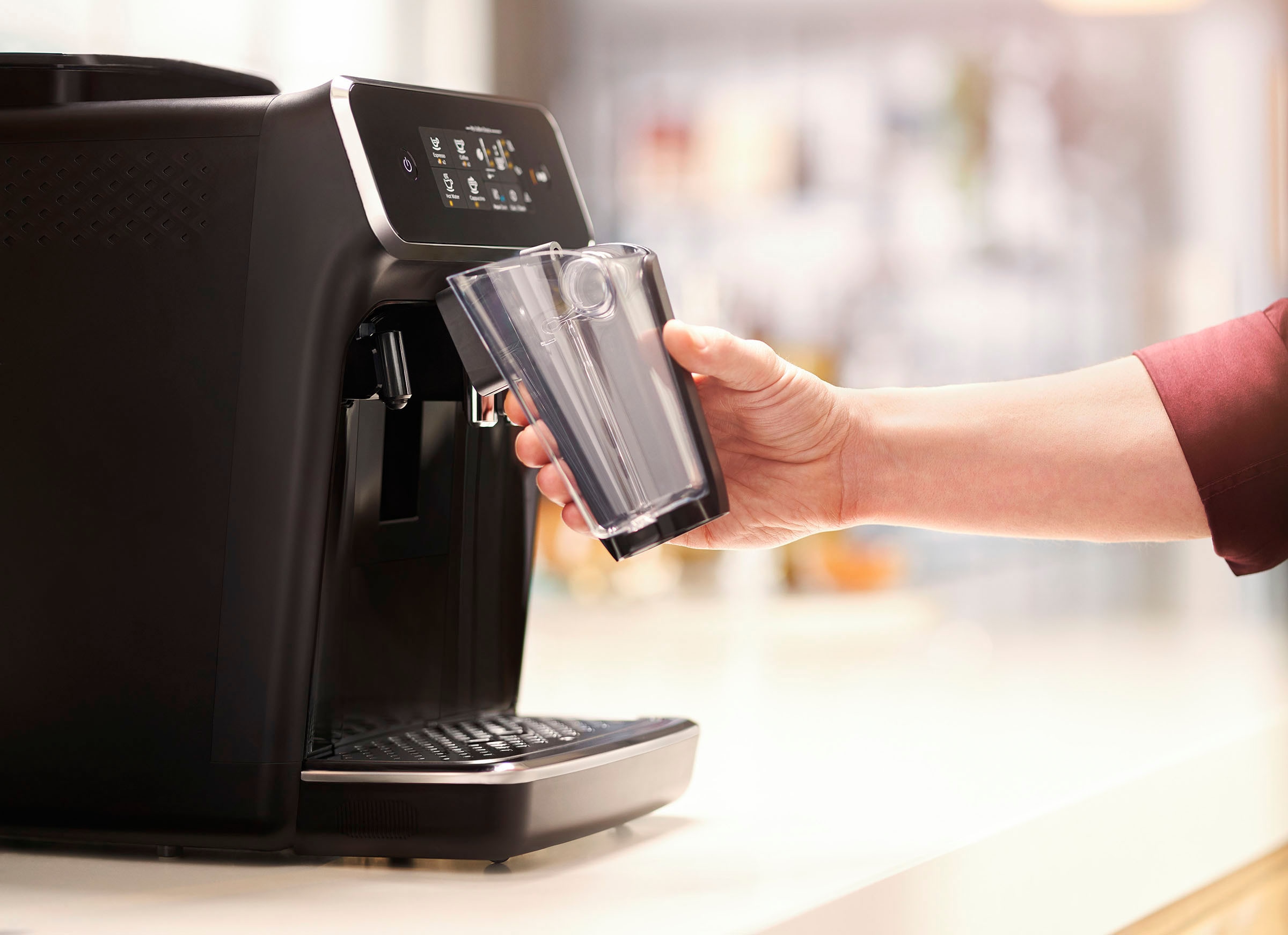 5. Bild von Philips Kaffeevollautomat »2200 Serie EP2231/40 LatteGo«, 3 Kaffeespezialitäten, SensorTouch Oberfläche