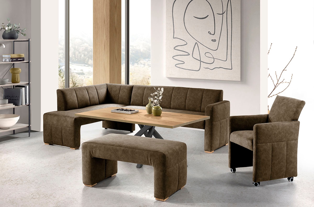 exxpo - sofa fashion Essbank, elegant und modern mit hohem Sitzkomfort