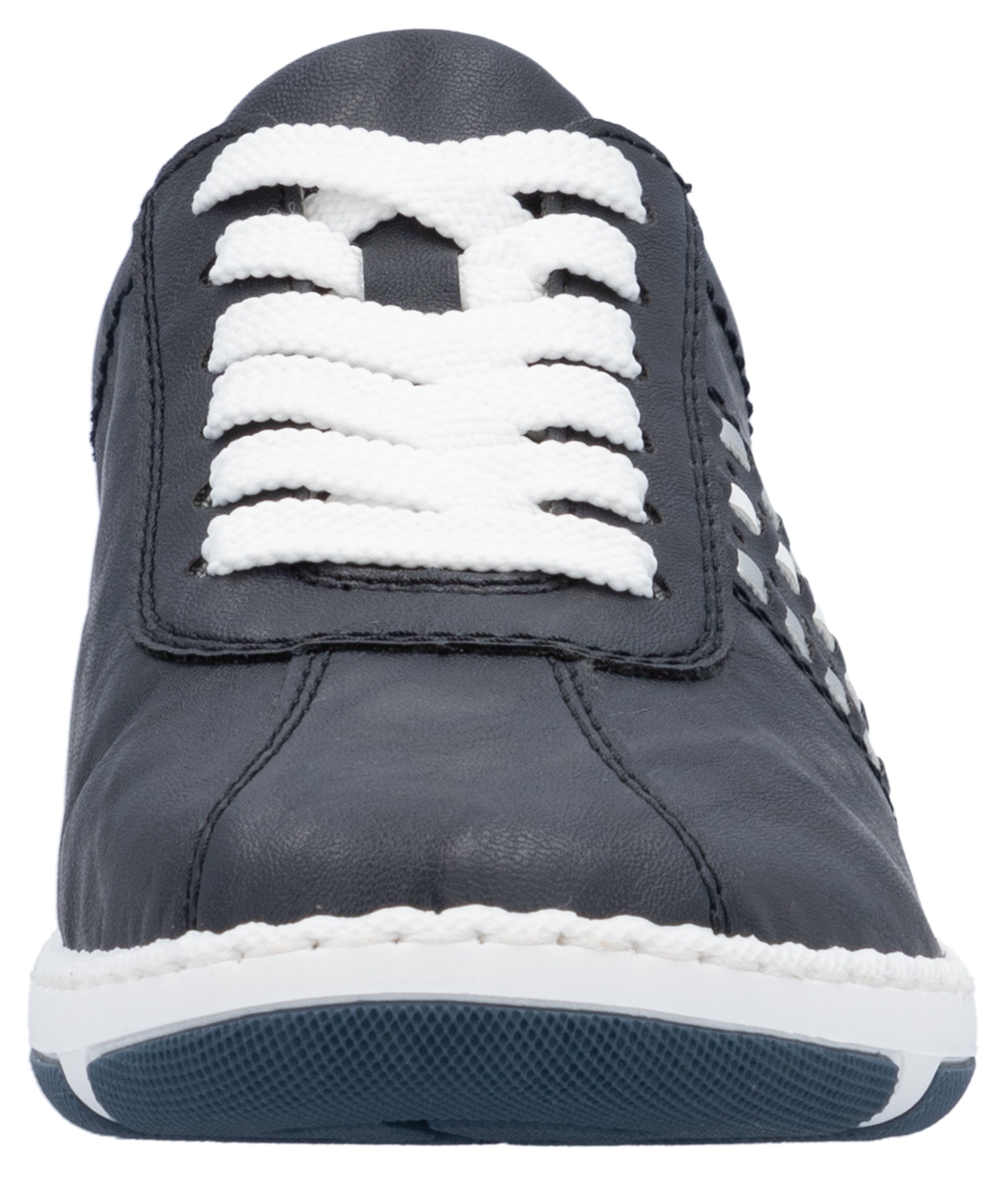 Rieker Sneaker, Halbschuh, Freizeitschuh, Schnürschuh mit gepolstertem Schaftrand