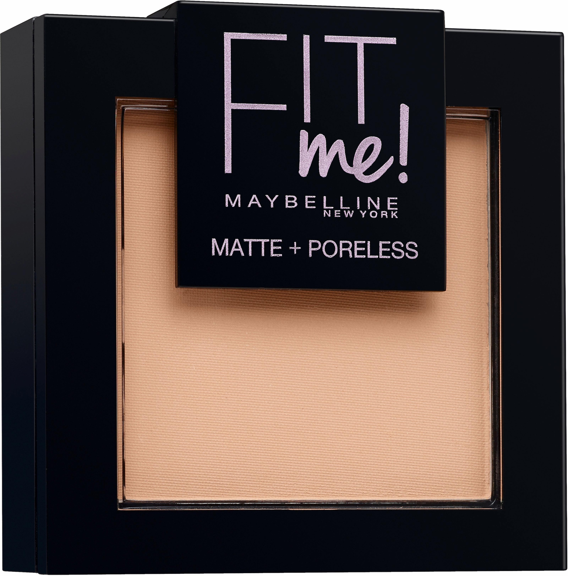 MAYBELLINE NEW YORK Puder »FIT ME«, matte + poreless