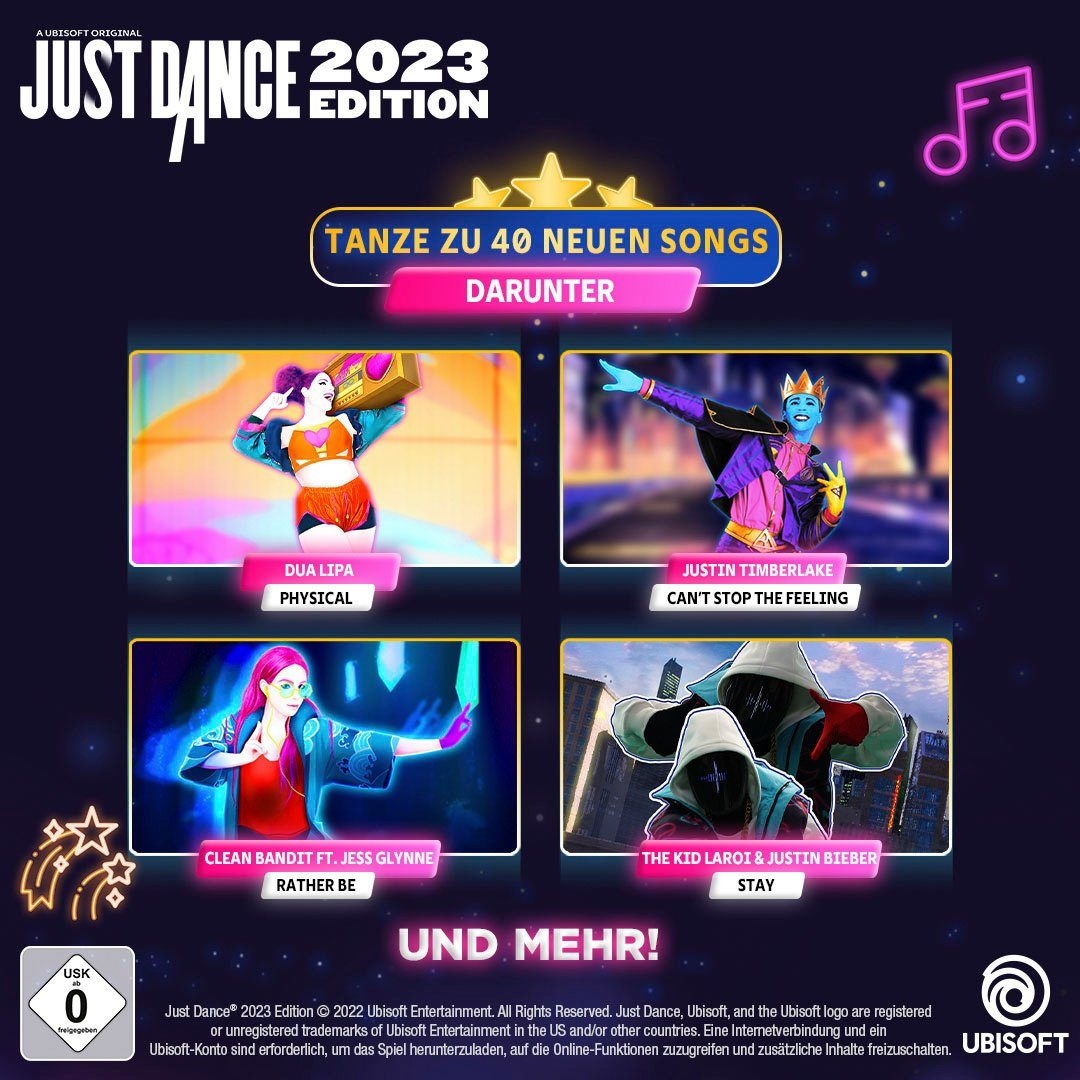 UBISOFT Spielesoftware »Just Dance 2023 Edition (Code in a box) -«, Nintendo Switch