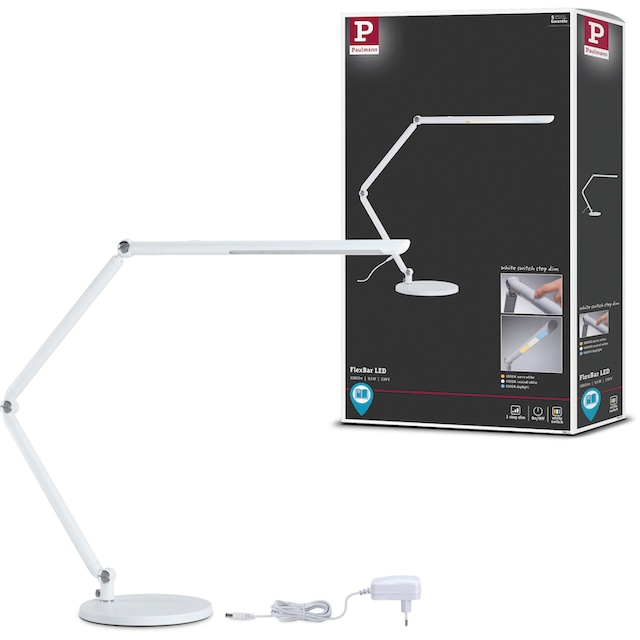 Paulmann LED Schreibtischlampe »FlexBar 3-step-dimmbar 230V«, 1  flammig-flammig auf Rechnung bestellen