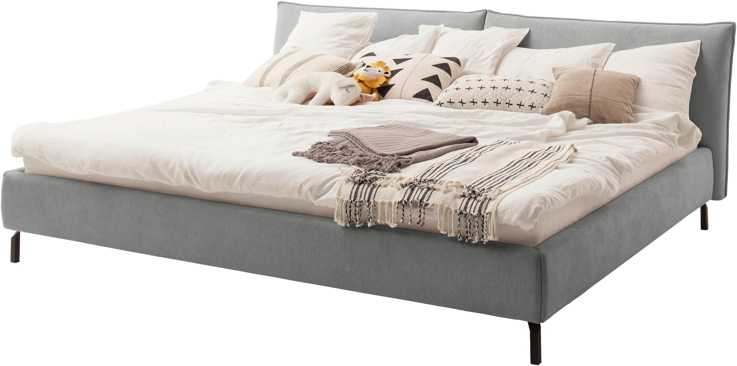 Home affaire Polsterbett »Fionara, modernes Familienbett, Liegefläche 240x2 günstig online kaufen