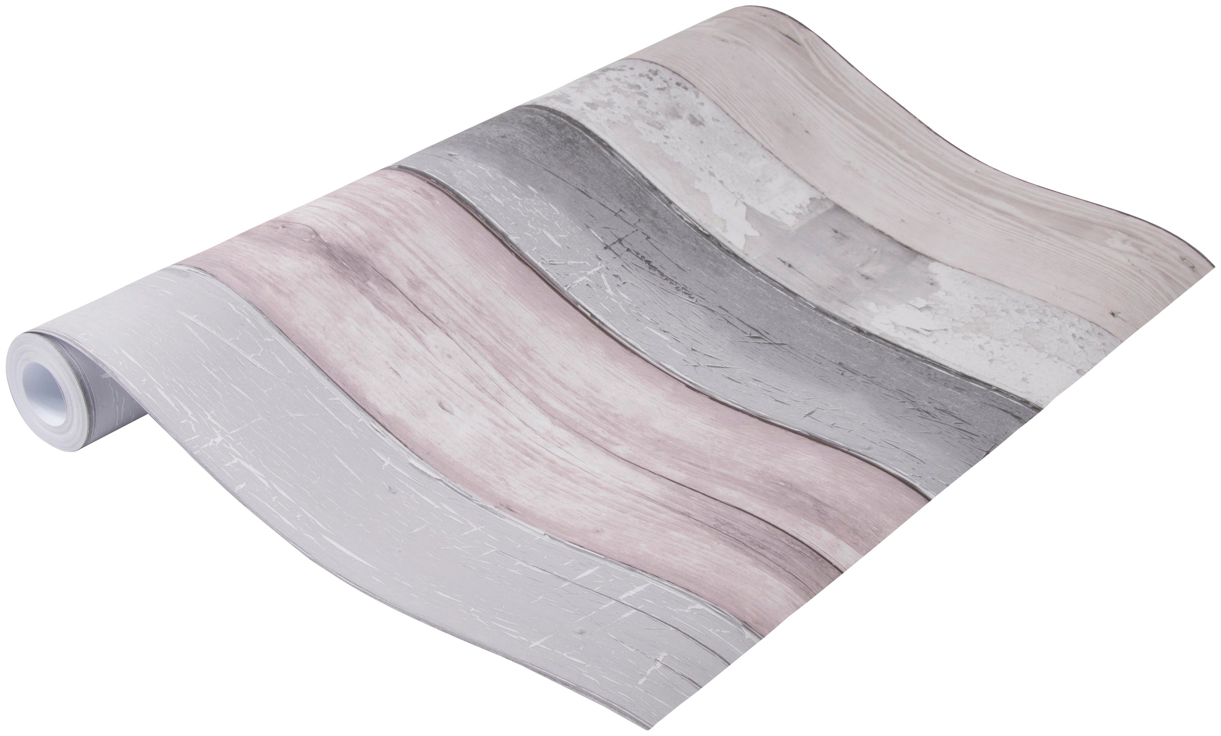 vtwonen Vliestapete »Holzbohlen«, Holz, Grau - 10m x 52cm