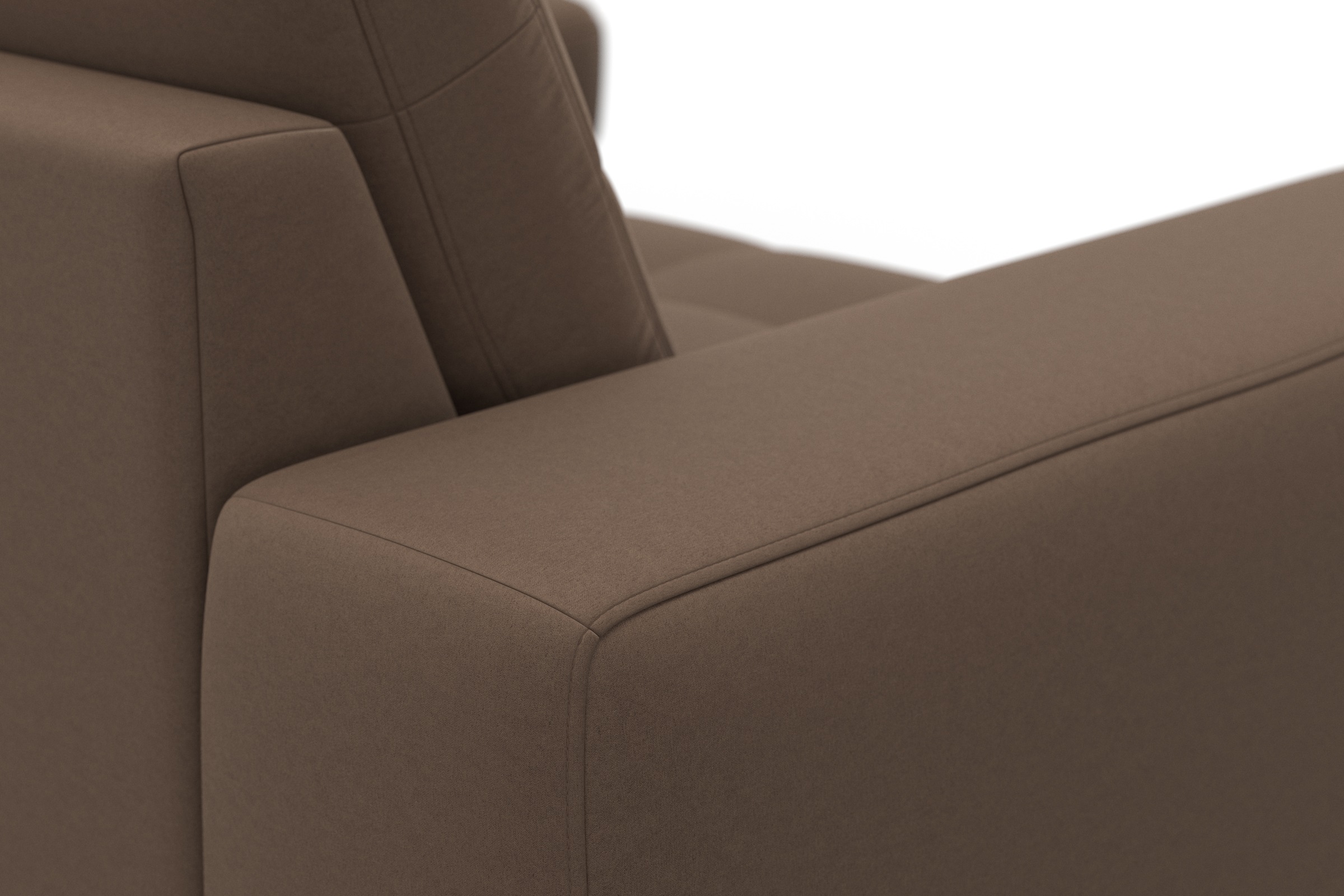 sit&more Ecksofa »Quincy L-Form«, wahlweise mit Bettfunktion und Bettkasten