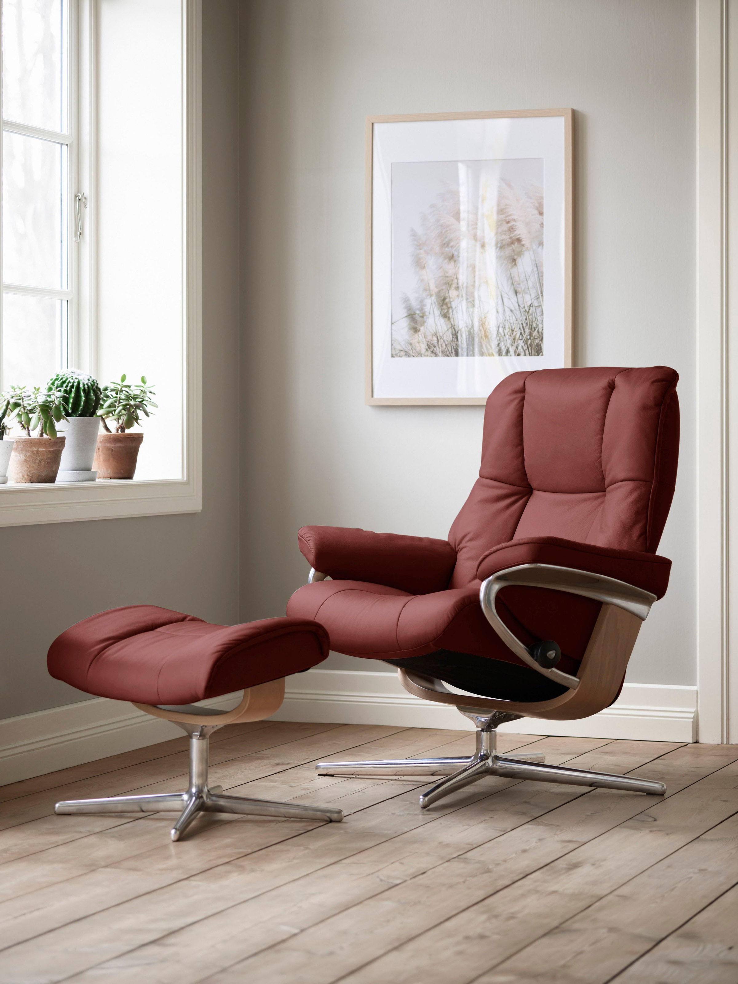 Stressless® Relaxsessel »Mayfair«, (Set, Relaxsessel mit Hocker), mit Hocke günstig online kaufen