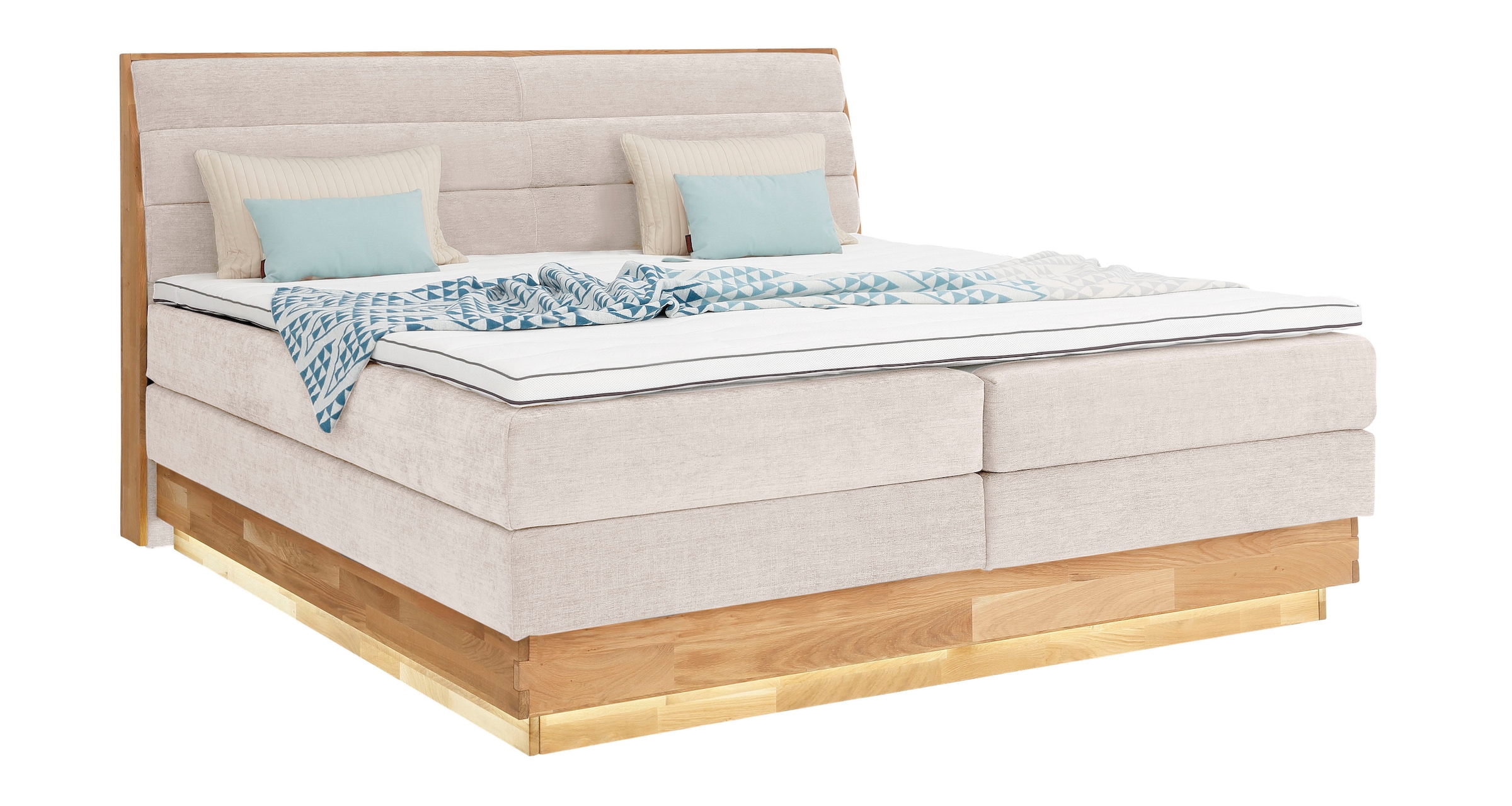 OTTO home Boxspringbett »JENNA in verschiedenen Farben und Breiten erhältli günstig online kaufen