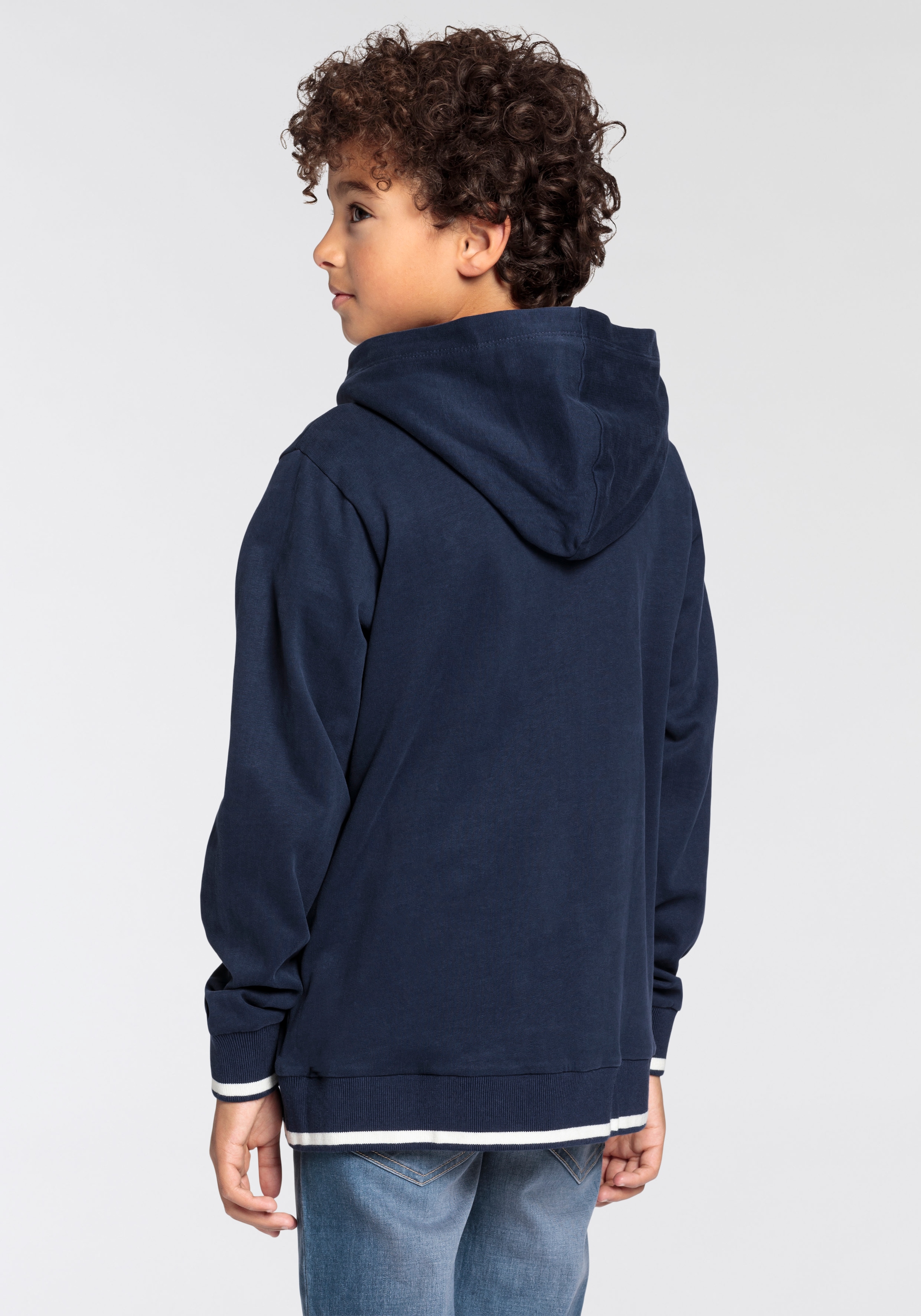 DELMAO Kapuzensweatshirt »für Jungen«, Logo-Sweathirt der neuen Marke Delmao  im Online-Shop bestellen