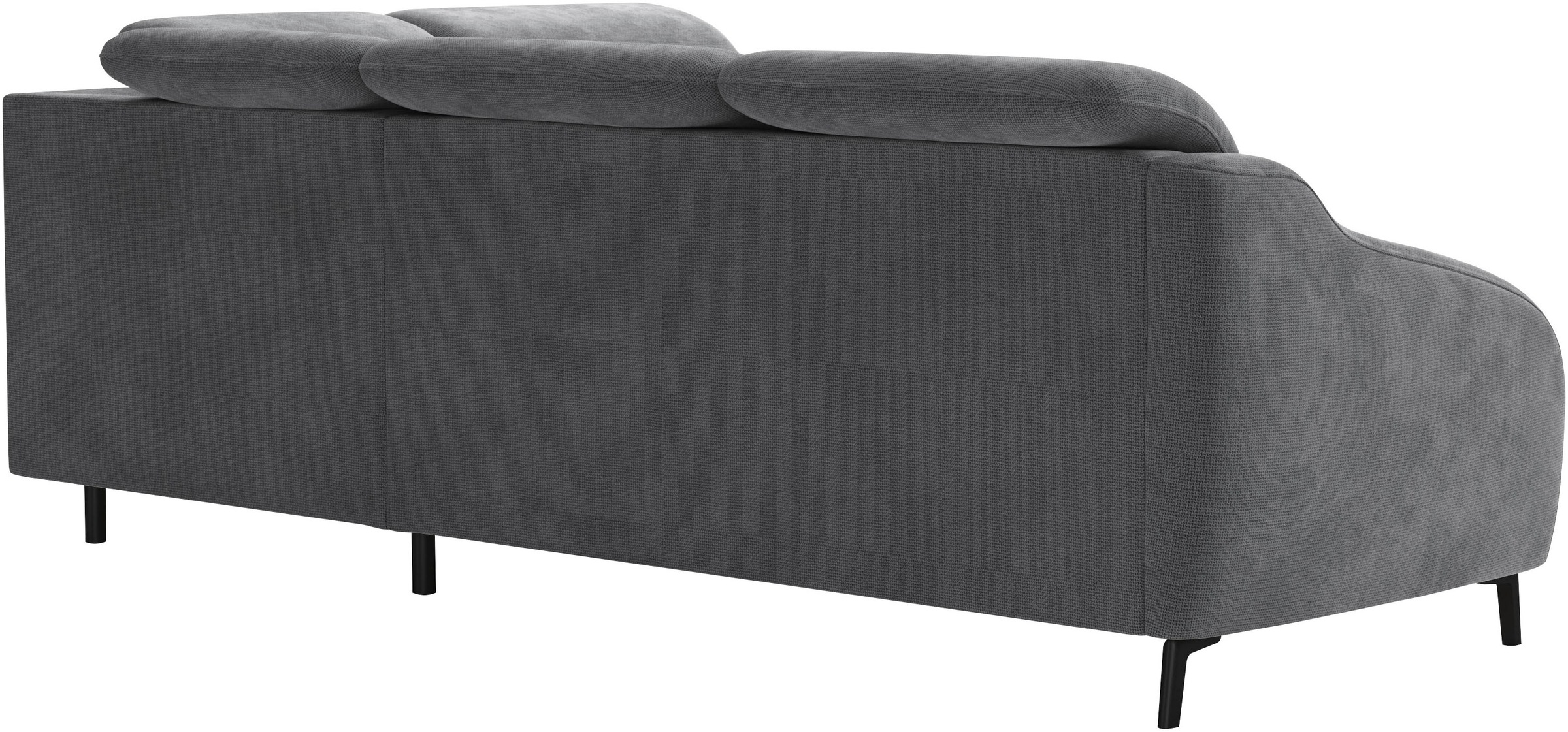 sit&more Ecksofa »Blues L-Form«, wahlweise mit Klapptisch und USB