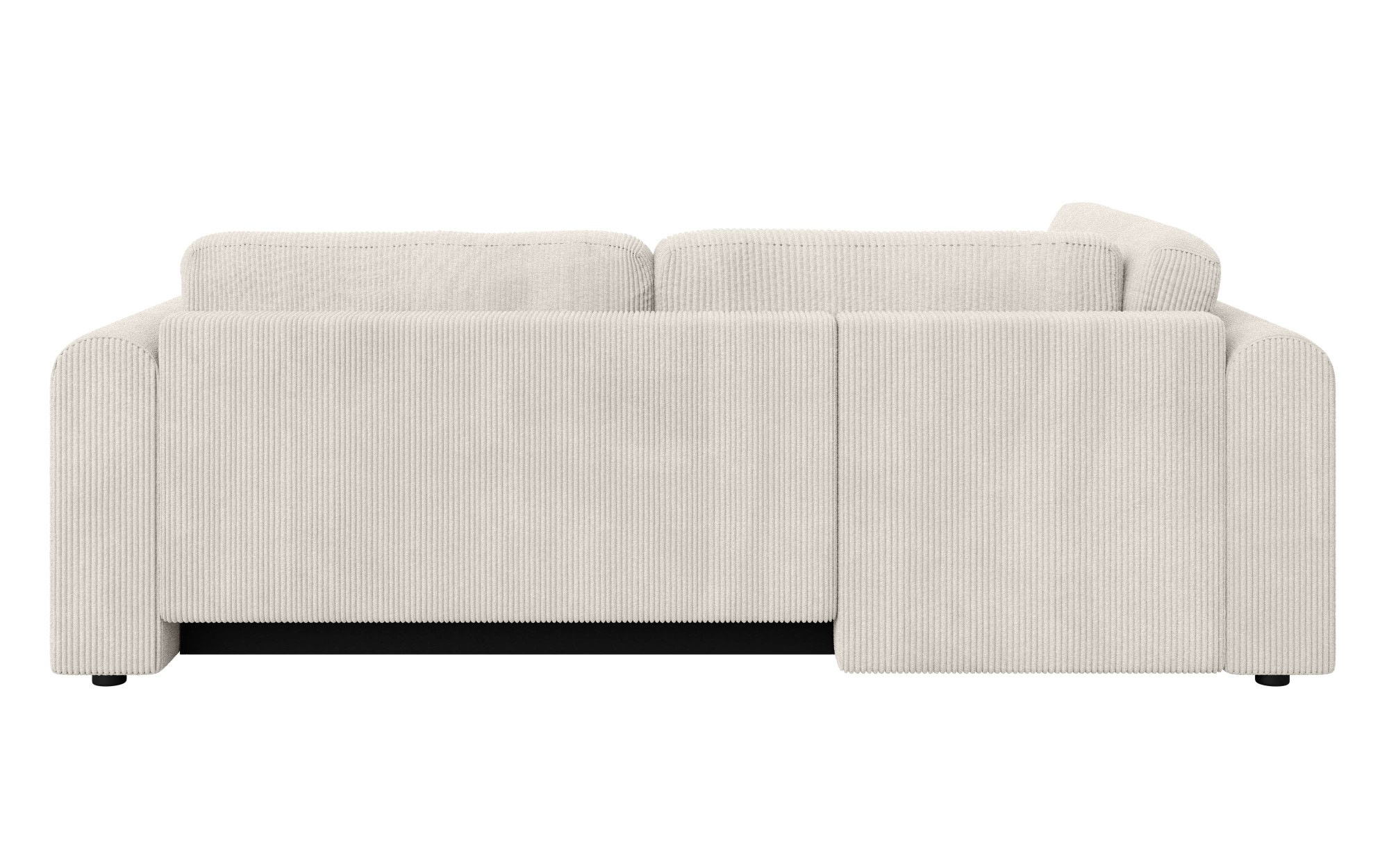 INOSIGN Ecksofa »Zacharia wahlweise Schlafsofa mit Bettkasten, B/T/H 250/166/86 cm«, L-Form mit Wellenunterfederung, Ottomane rechts oder links bestellbar