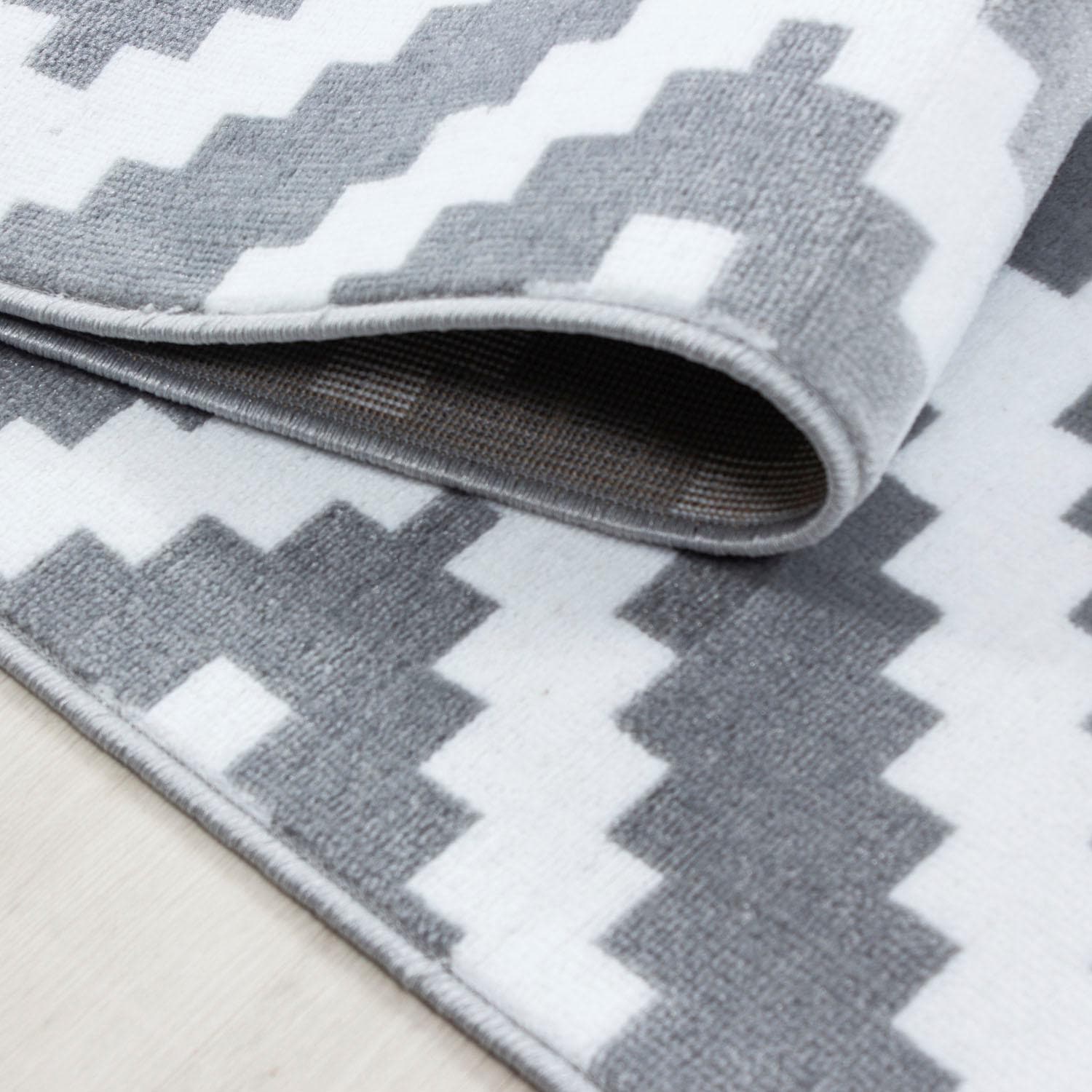 Ayyildiz Teppiche Teppich »Plus 8005«, rechteckig, 6 mm Höhe, Läufer, gemusterter Flachflor, robust, Webteppich, alle Räume