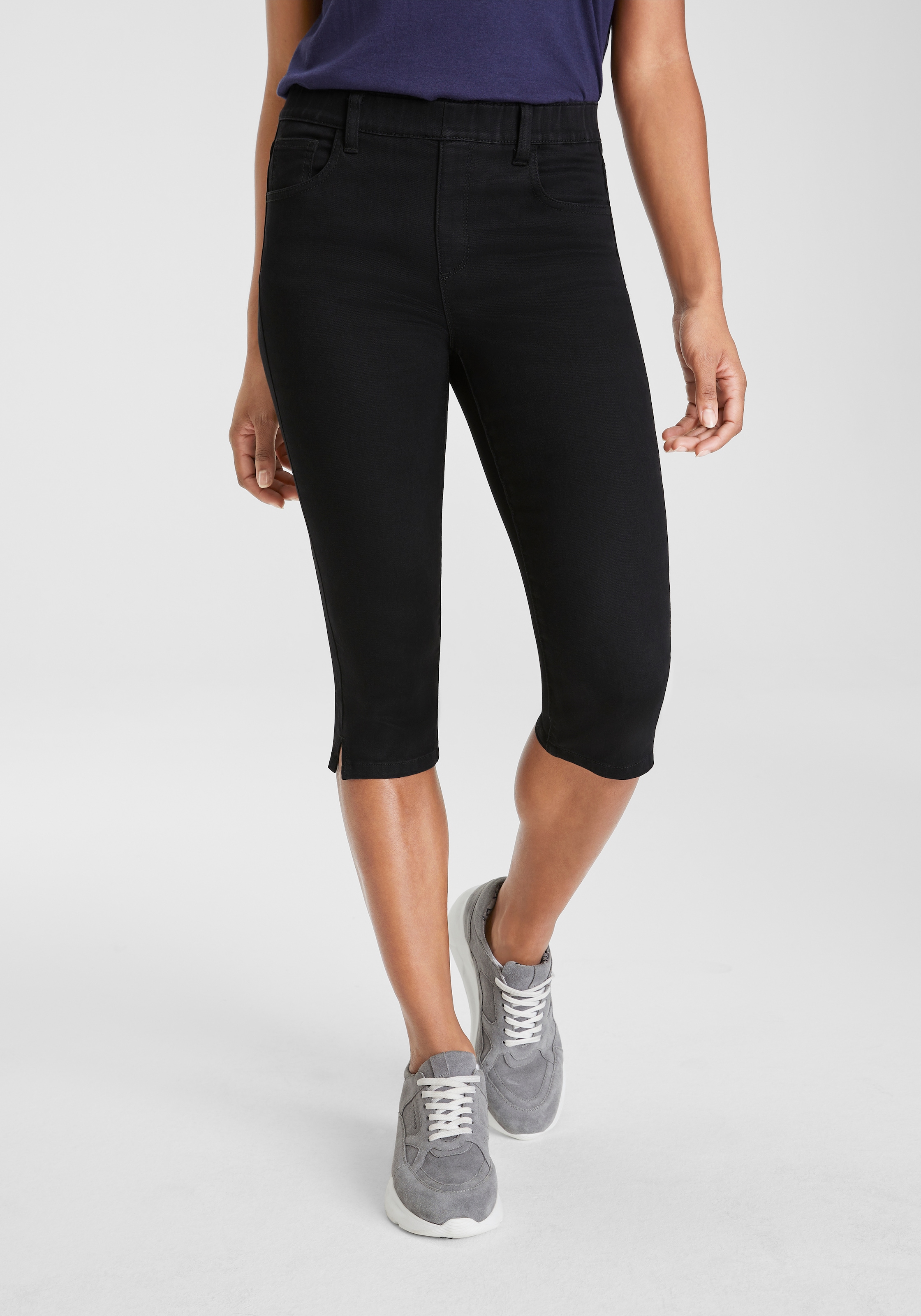 Arizona Caprijeans »Ultra-Stretch«, extra-eng geschnittene Beinform, hoher Bund, in Capri-Länge