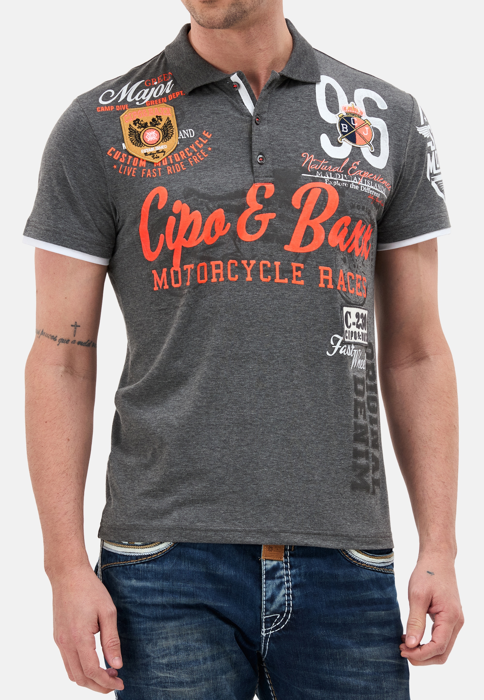 Cipo & Baxx Poloshirt