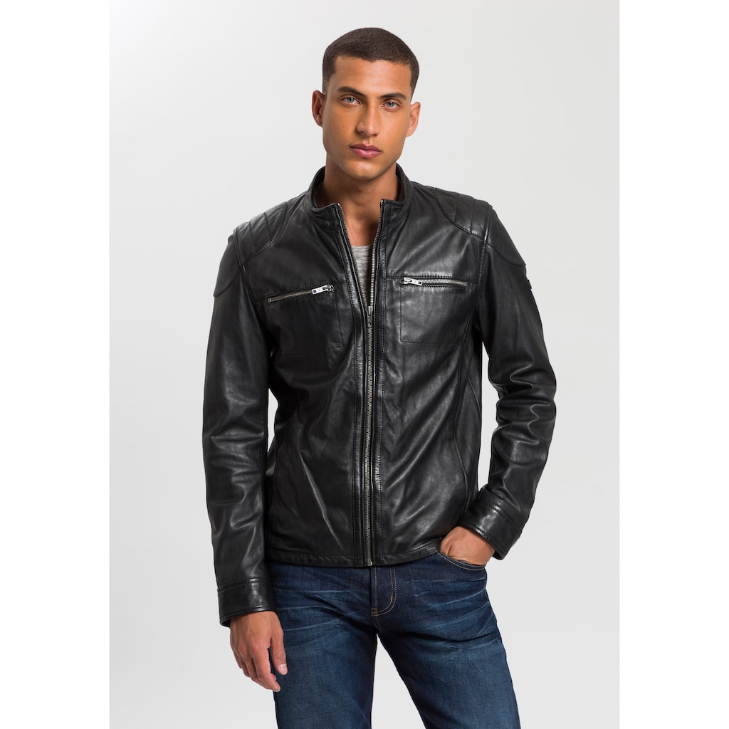 Bruno Banani Lederjacke »Flint«