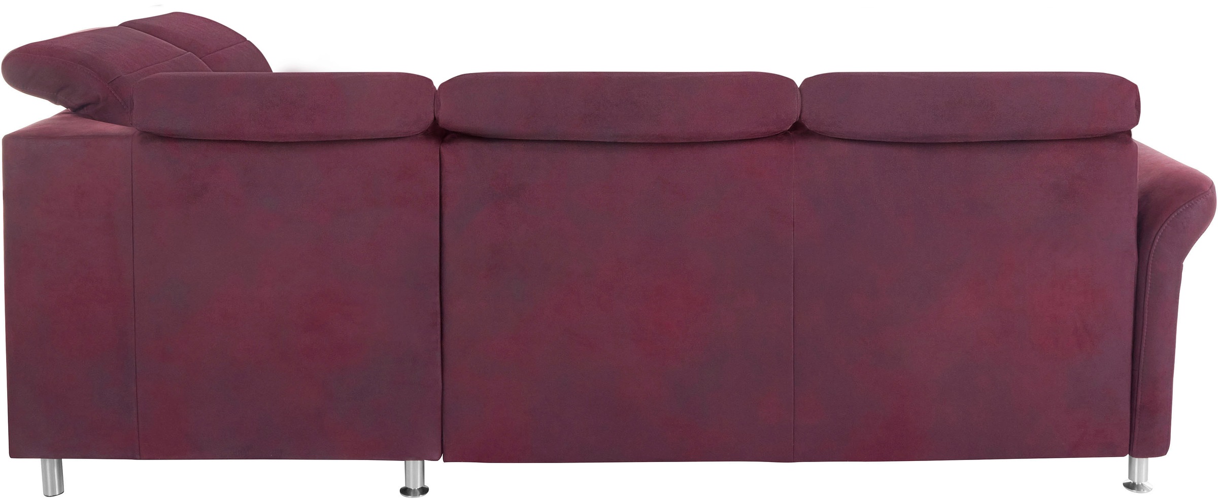 sit&more Ecksofa »Darwin L-Form«, inklusive Federkern, wahlweise mit Kopfteilverstellung, Bettfunktion