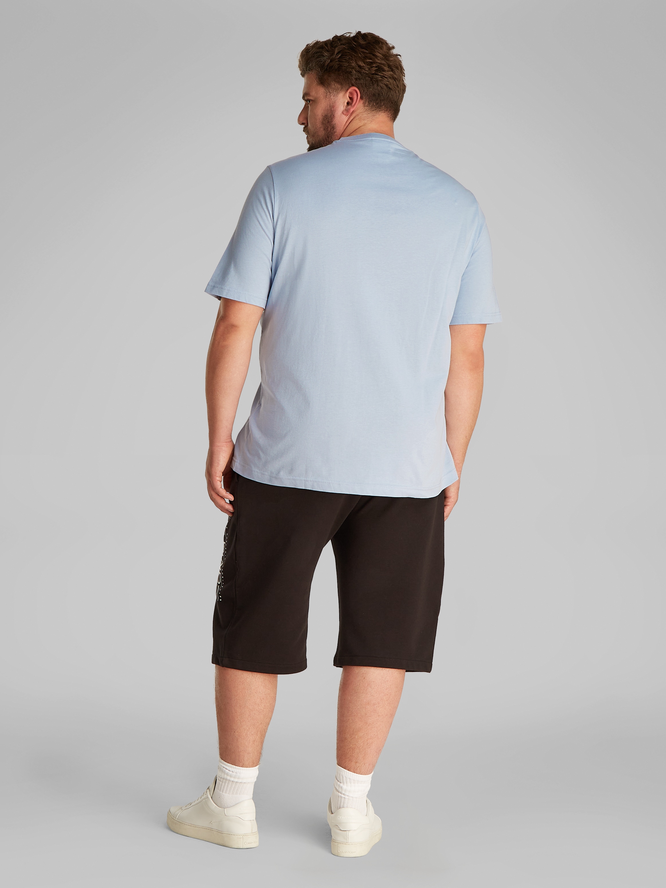 Calvin Klein Big&Tall T-Shirt »BT_CP-DOUBLE LOGO T-SHIRT«, in großen Größen