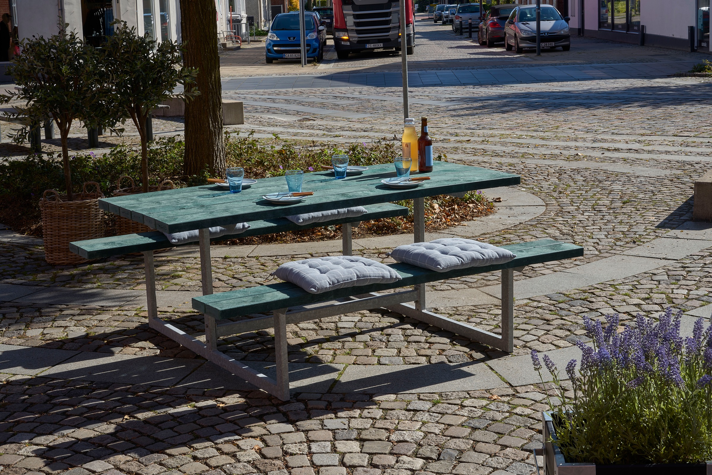 PLUS Garten-Essgruppe »»Basic« Kombimöbel« 1 Stk. tlg. 177x160x73/45 cm günstig online kaufen