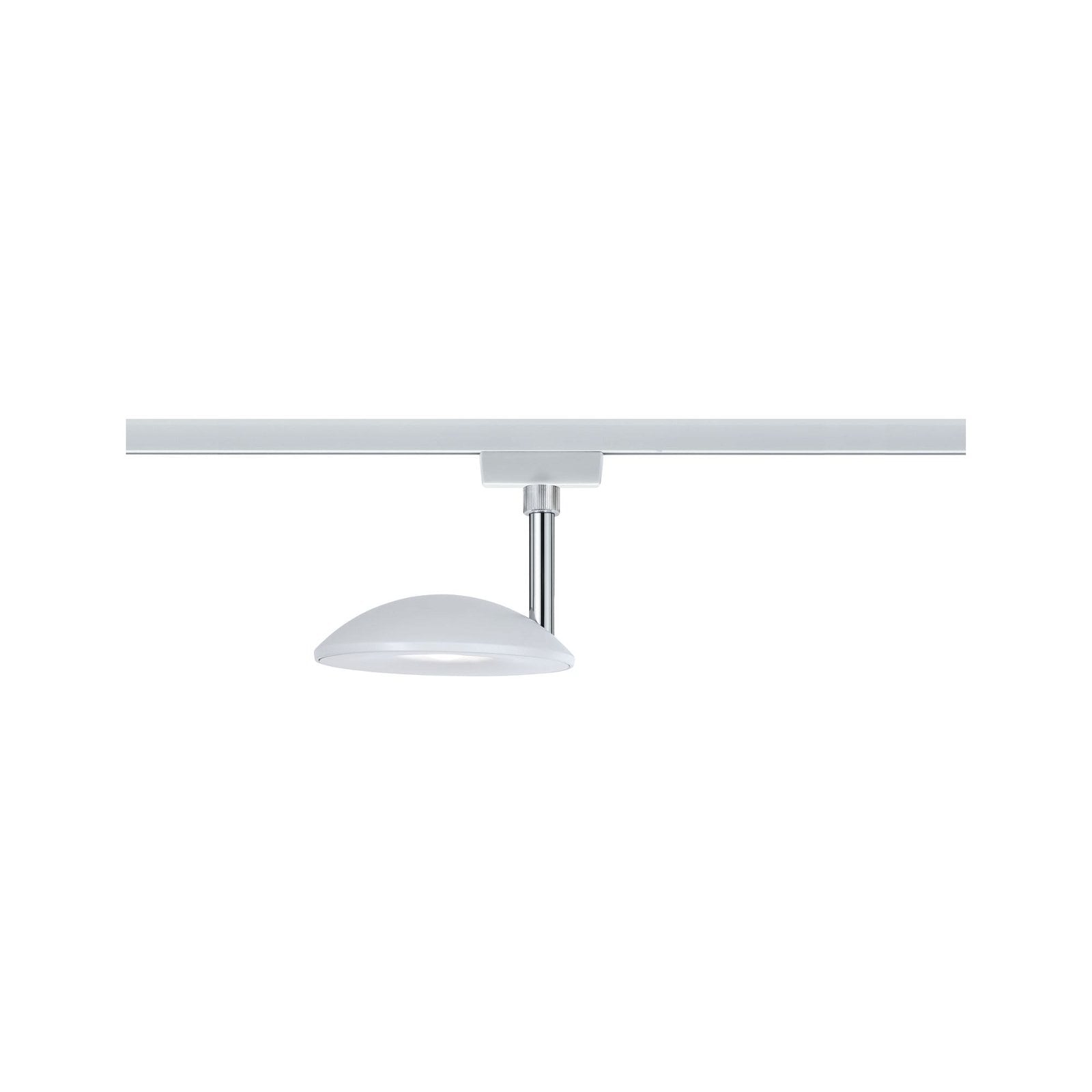 Paulmann Schienensystem-Leuchten »URail Schienenspot Sphere 493lm 7W 2700K 230V Chrom matt, Chrom«, Einzelspot, dimmbar