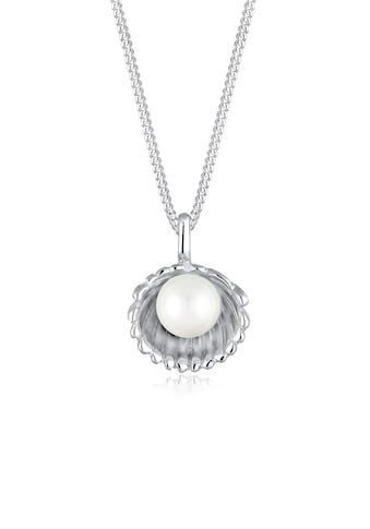 Elli Perlenkette »Muschel Süßwasser-Perlenkugel 925 Sterling Silber« kaufen