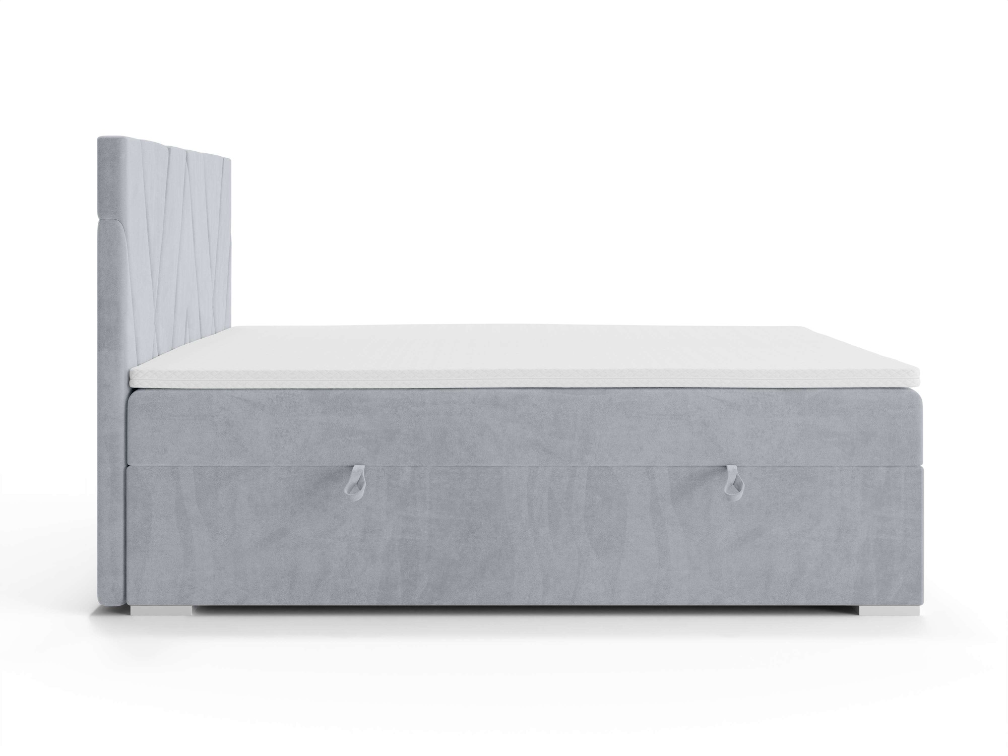 Places of Style Polsterbett »Liania mit Matratze und Topper, in 2 Breiten (160 und 180 cm)«, Boxspringbett mit Bettkasten, Matratze (BFK/TFK) und Topper