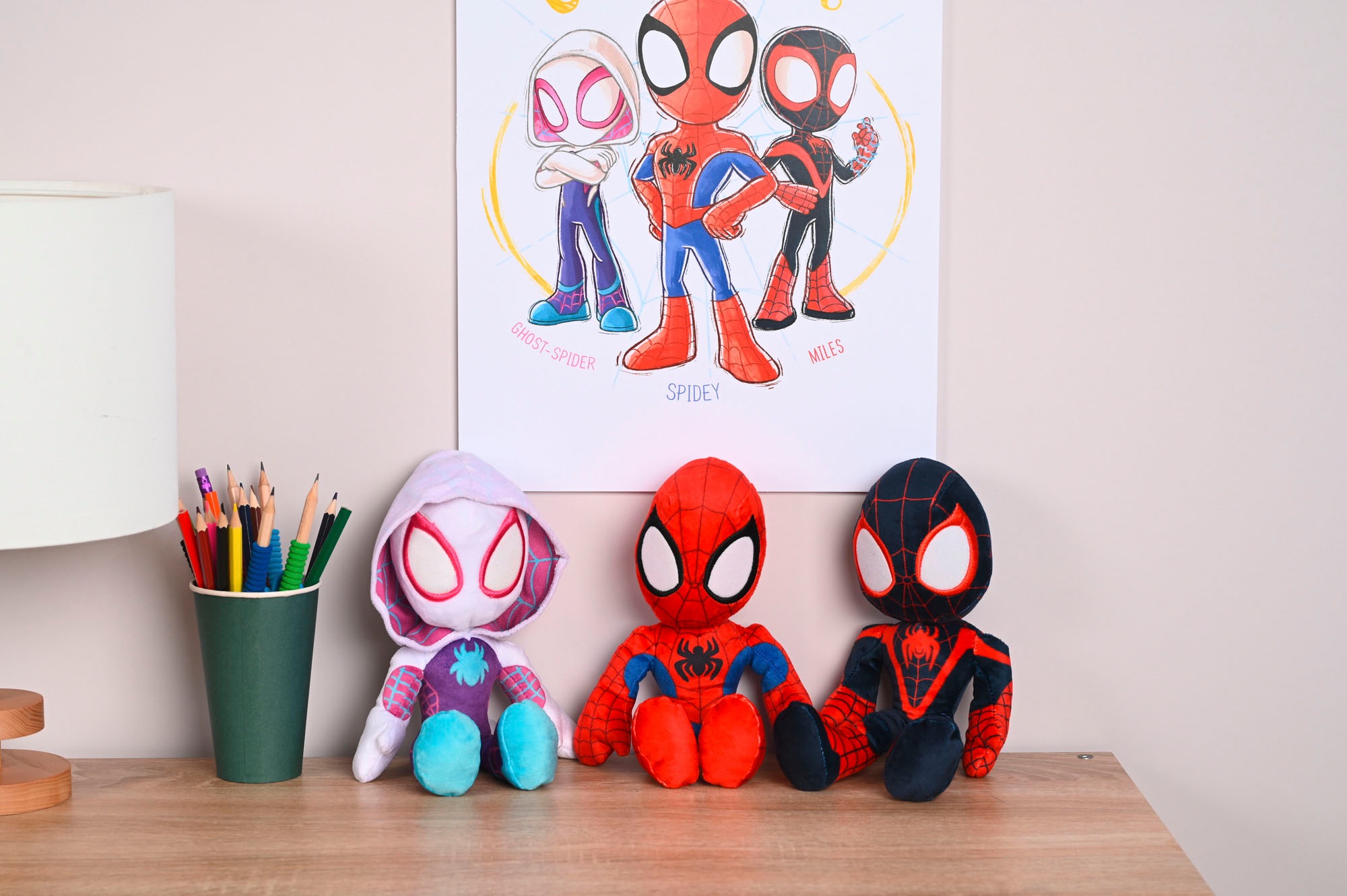 SIMBA Kuscheltier »Disney Marvel Spidey, Glow in the Dark, 25 cm«, mit Glow in the Dark Augen