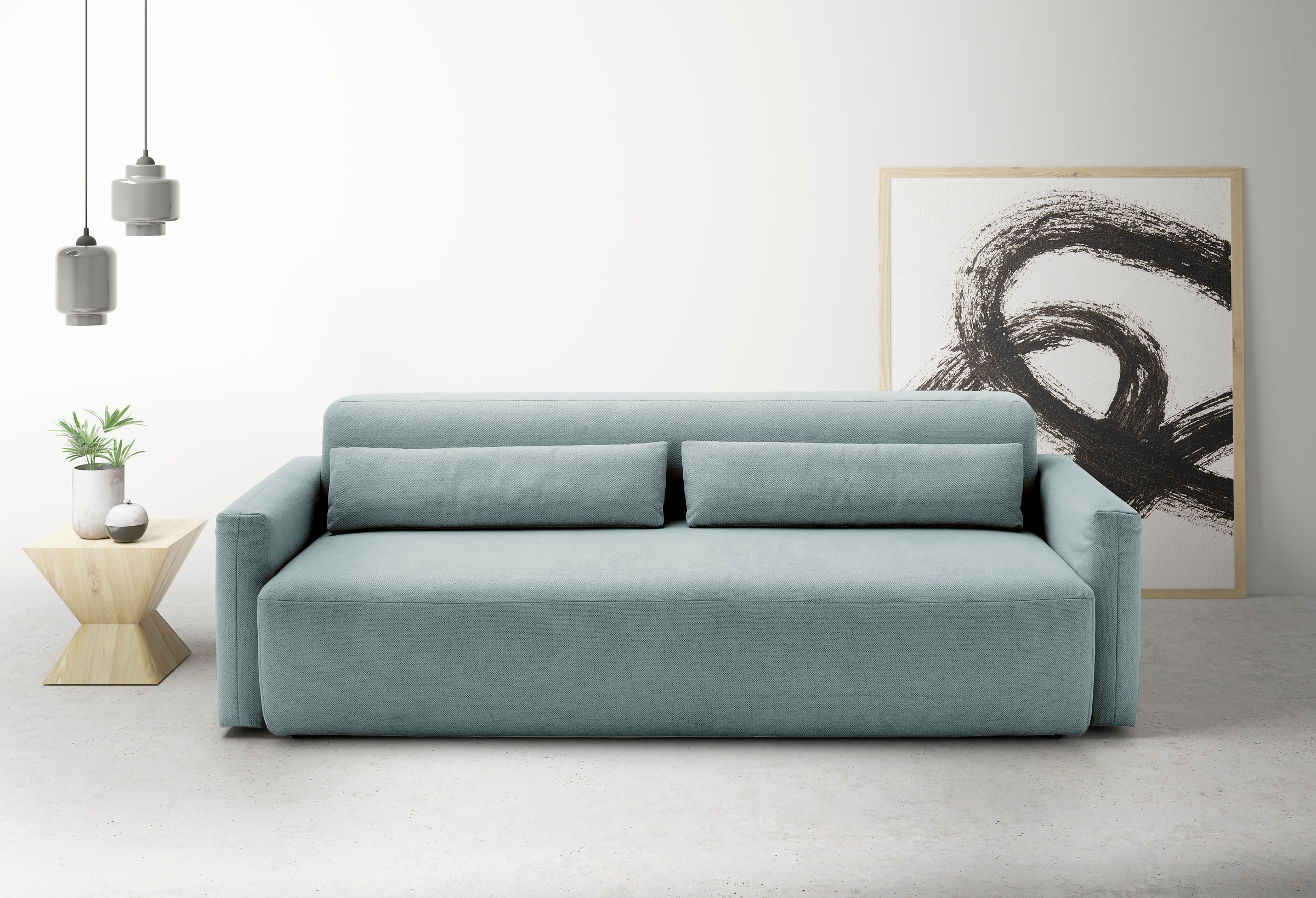 INOSIGN Schlafsofa »Donka Dauerschläfer-geeignet, belastbar bis 270 kg, inc günstig online kaufen