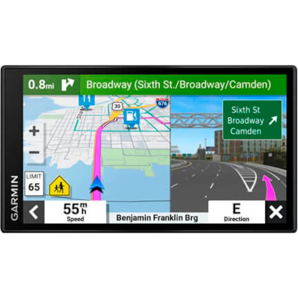 Garmin Navigationsgerät »DRIVESMART™ 66 EU, MT-D«, (Karten-Updates)