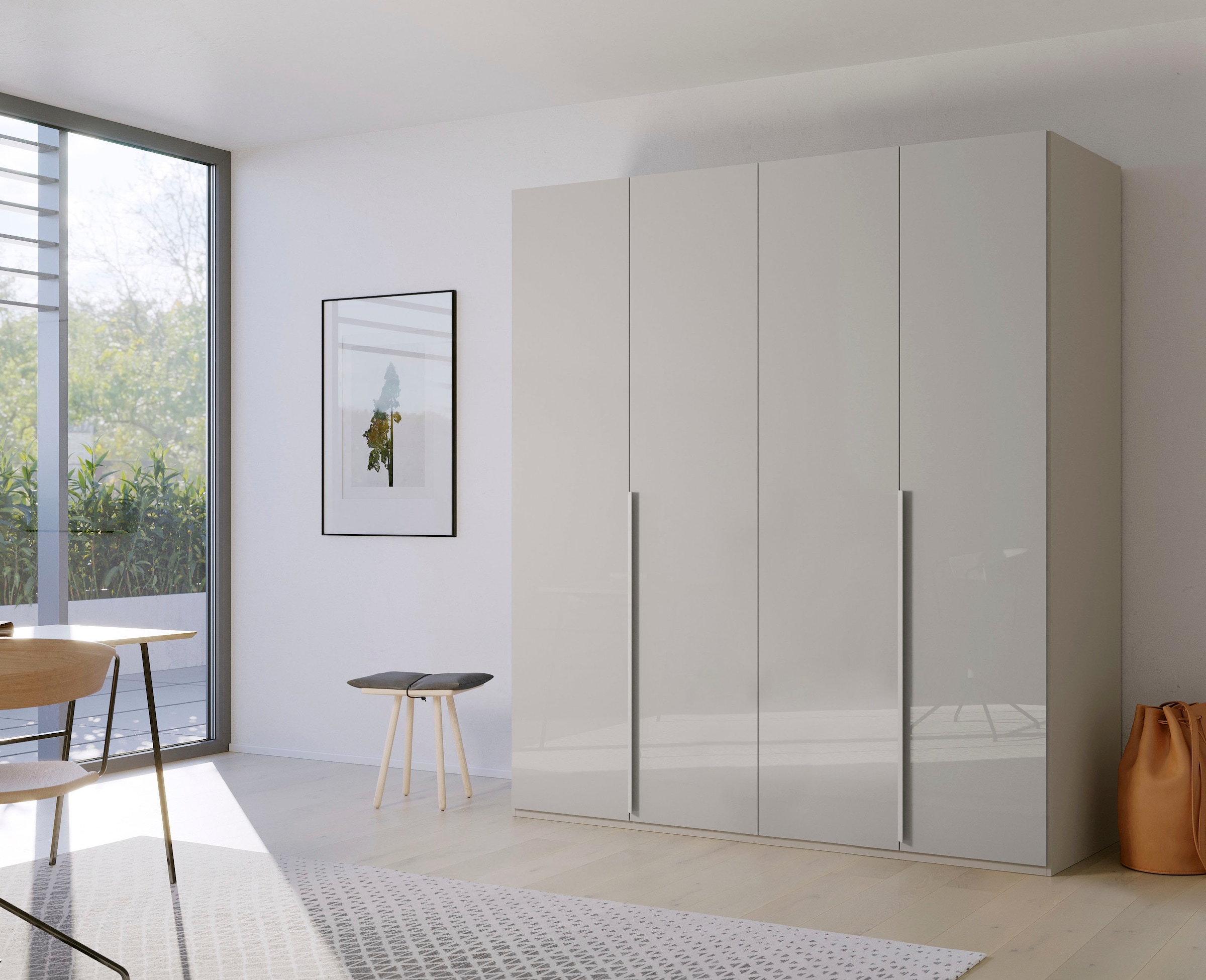 rauch Drehtürenschrank »Purisma«, mit Glasfront und umfangreicher Innenausstattung